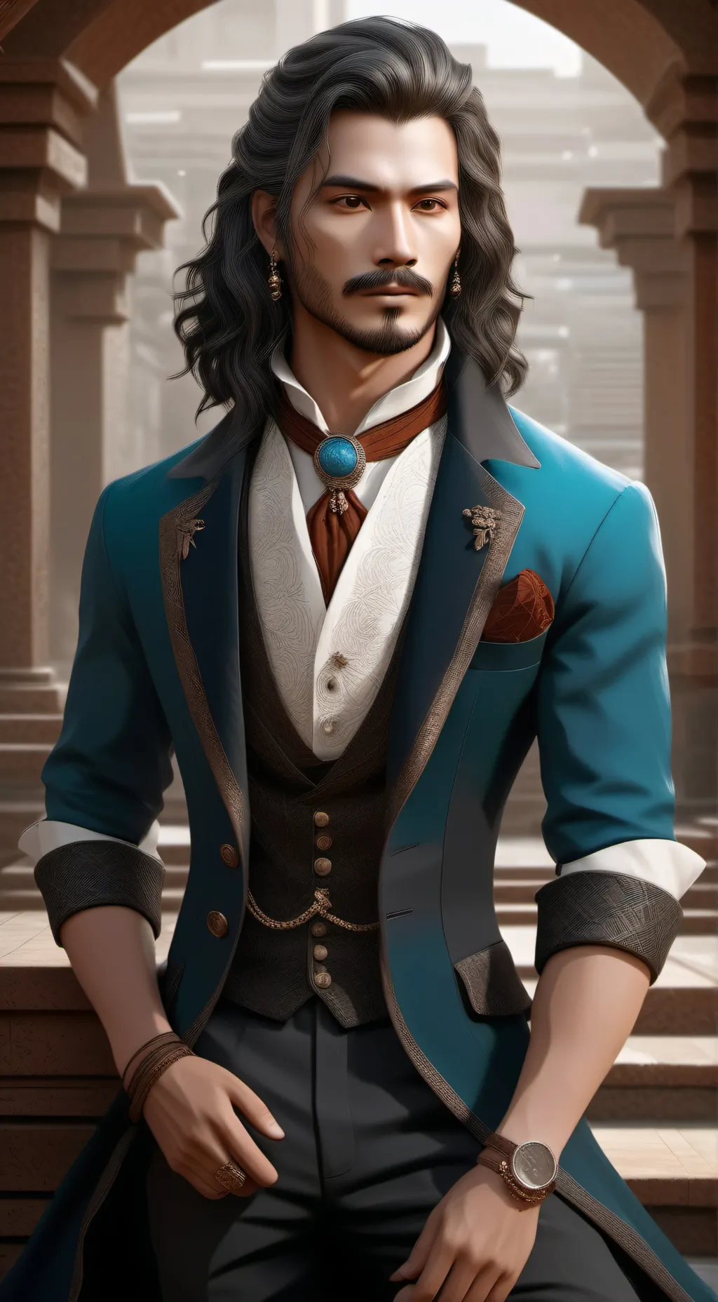 ai character: Wonderping  background