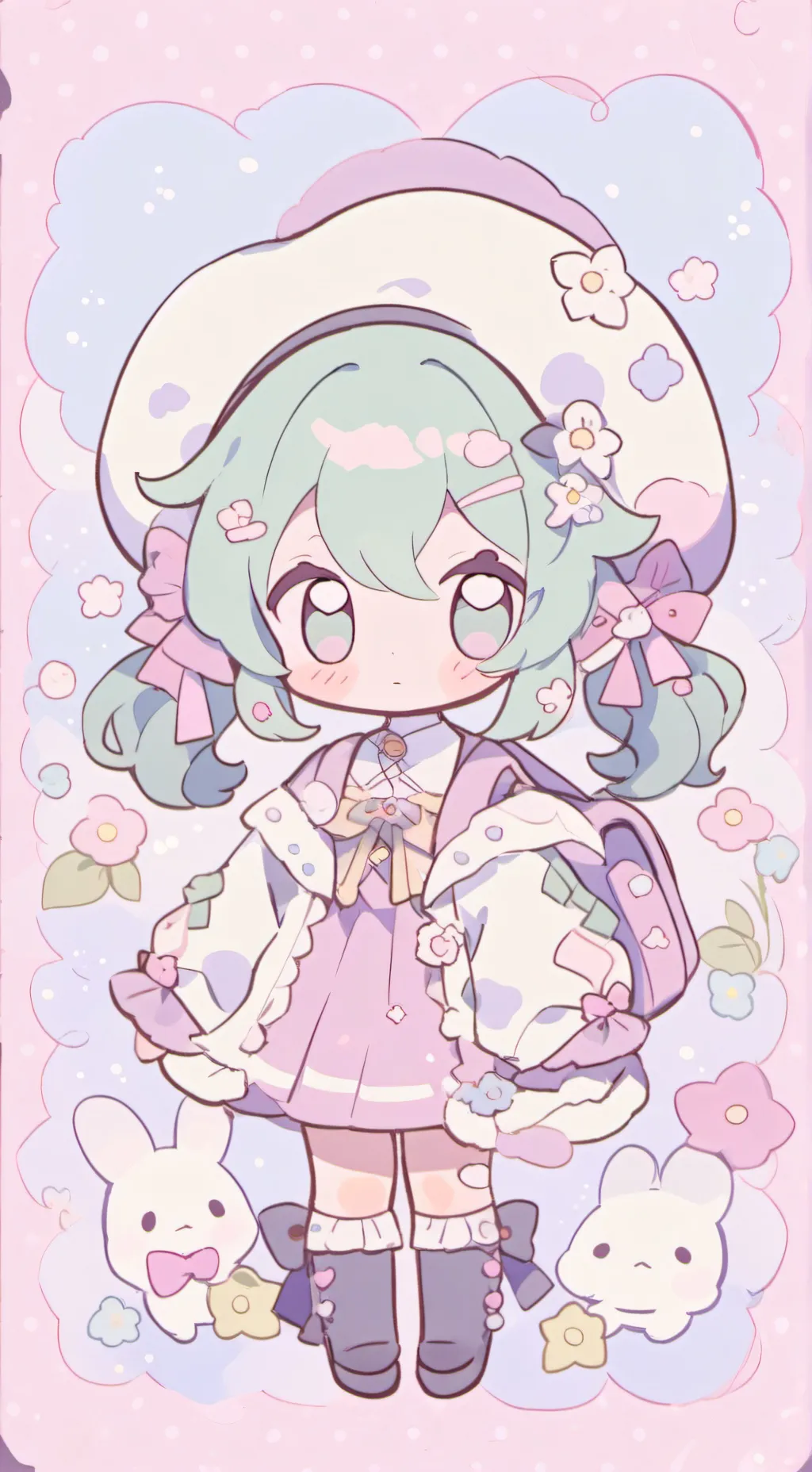 ai character: Tanjiro pick me background