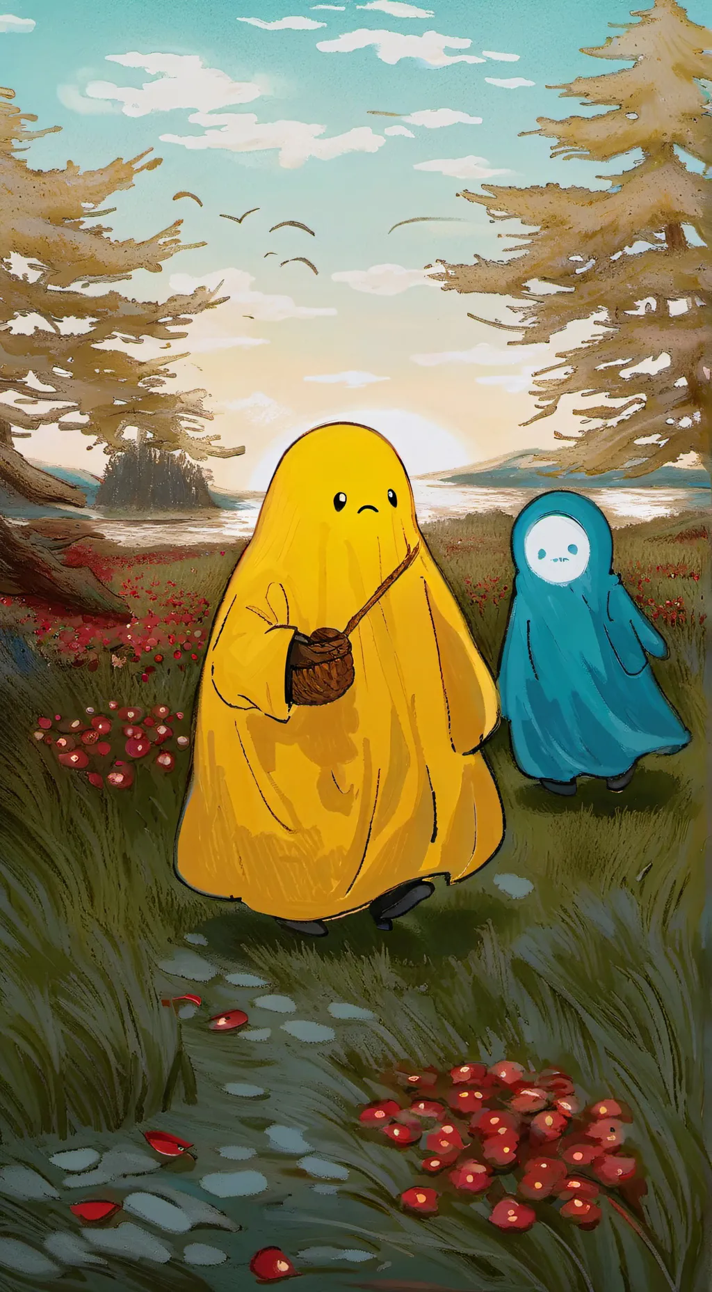 ai character: Sleepoverwhentwron background