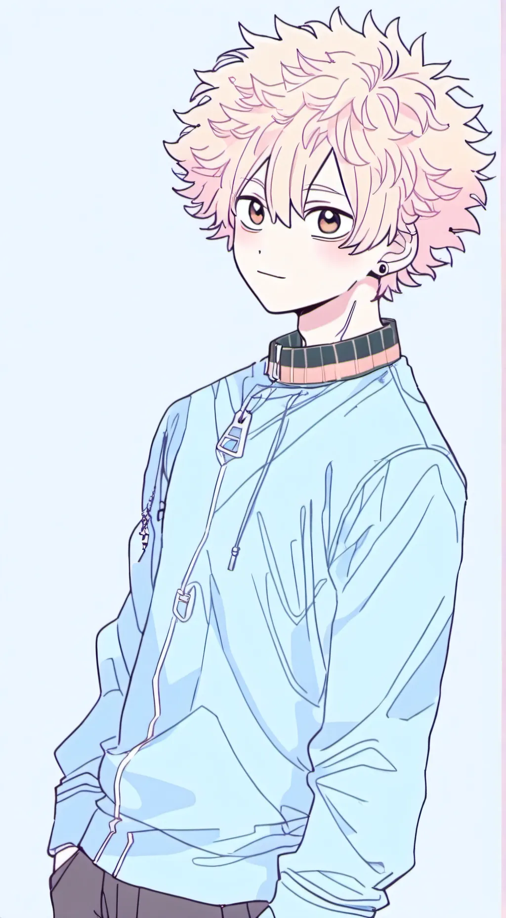 ai character: Anti BakuDeku  background