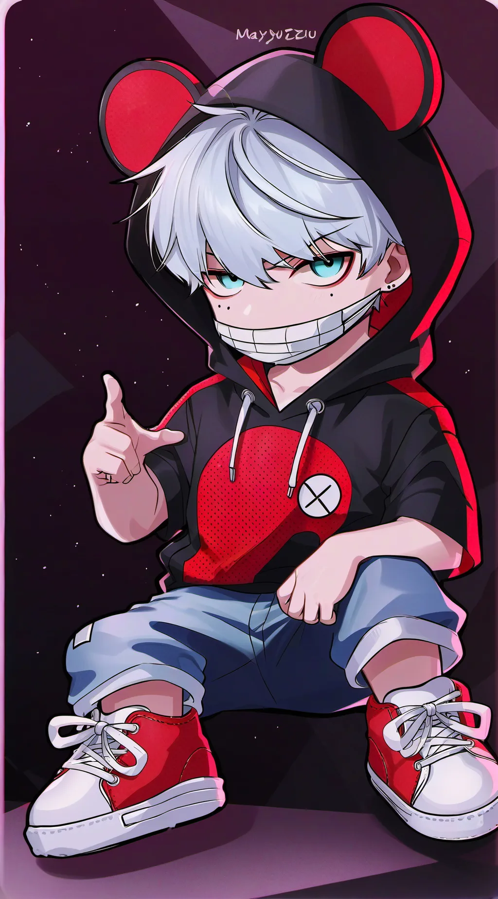 ai character: saja boys background