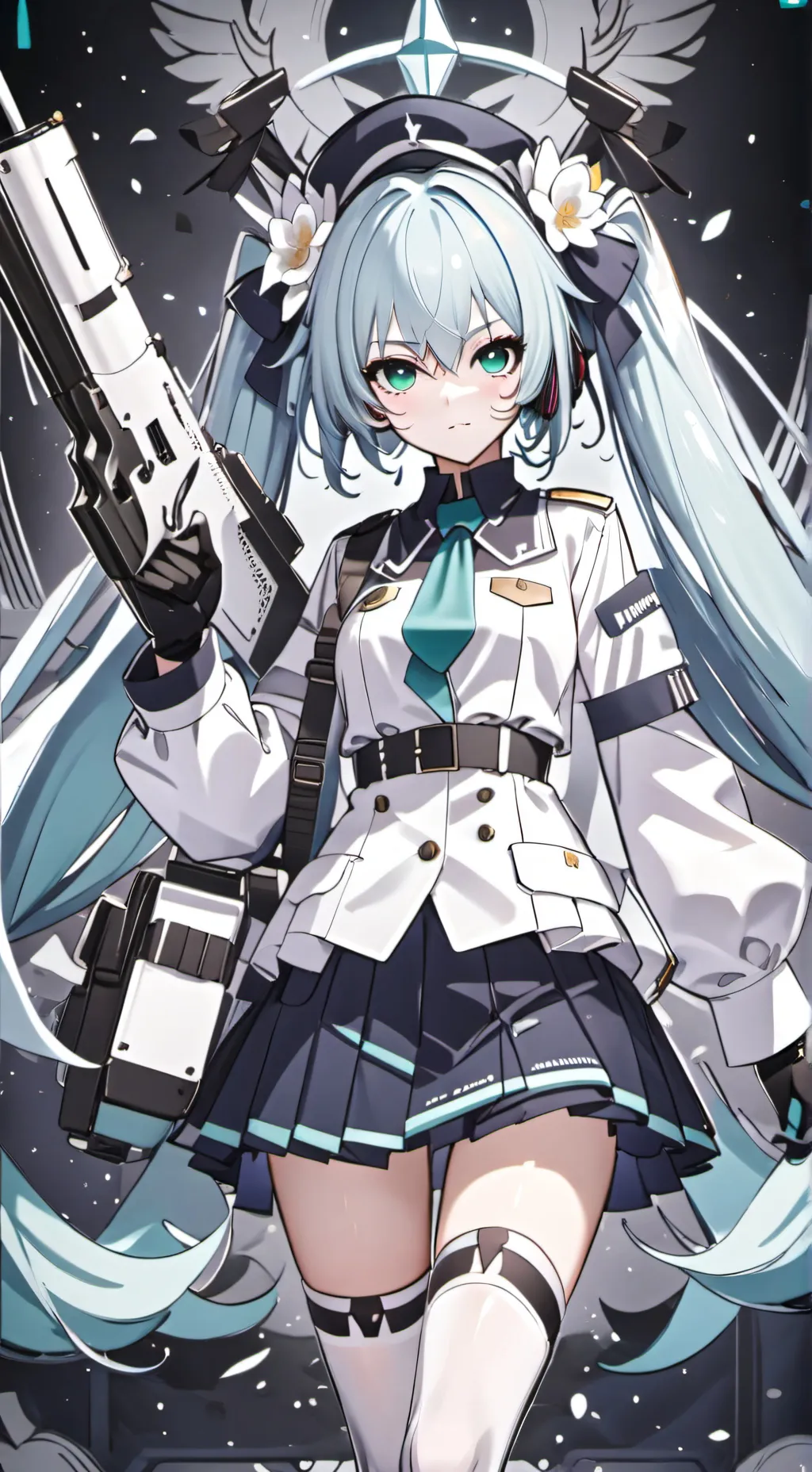 ai character: Commander Miku D-2 background