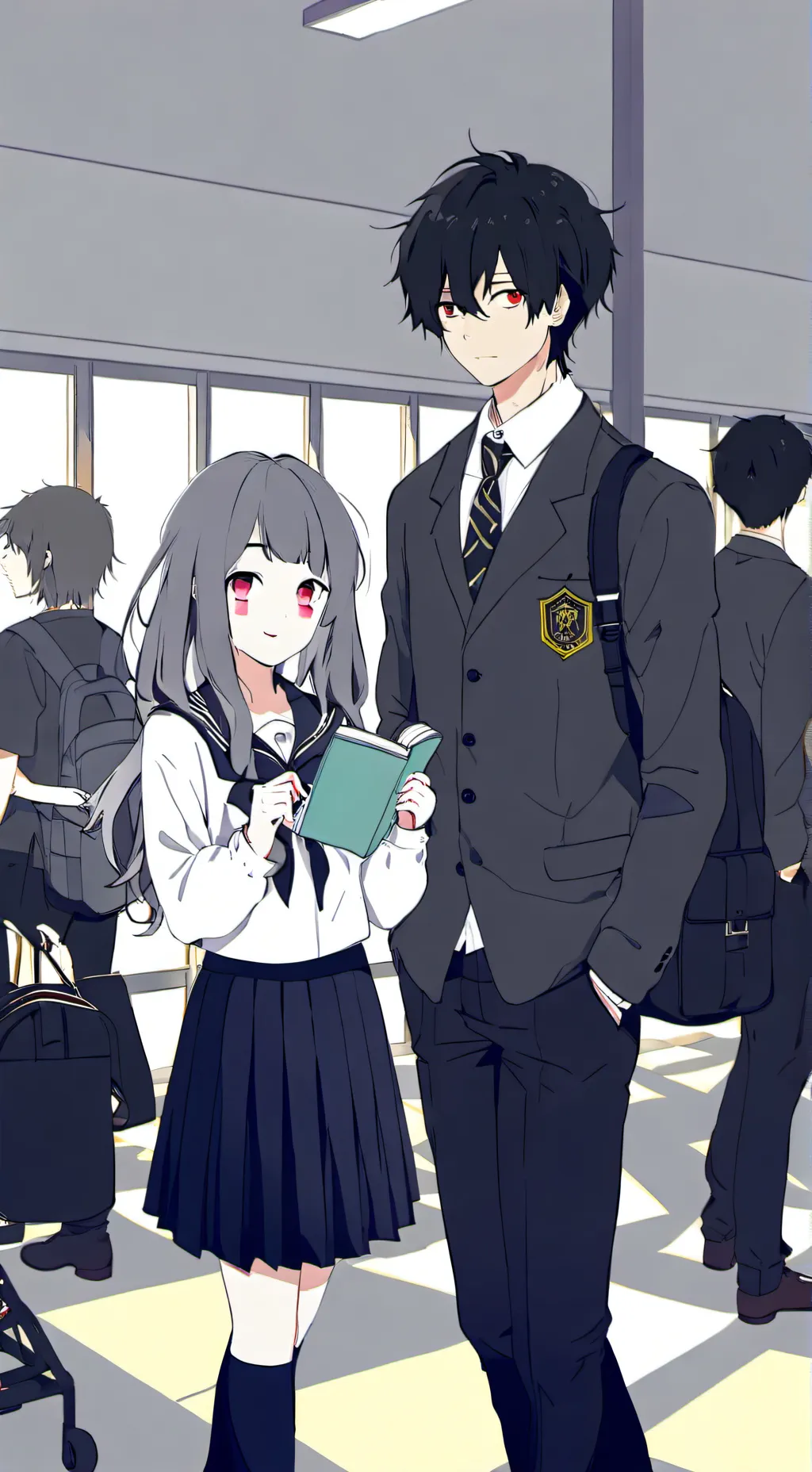 ai character: School background