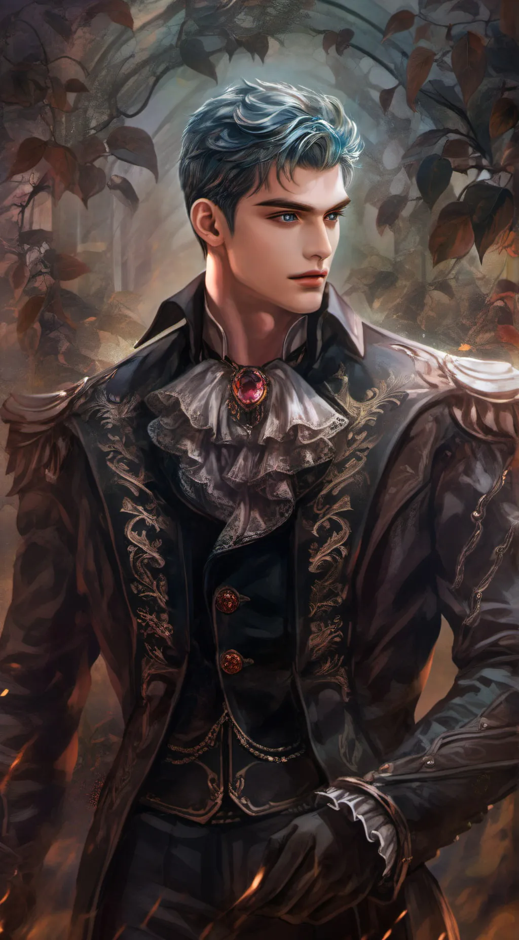 ai character: damon background