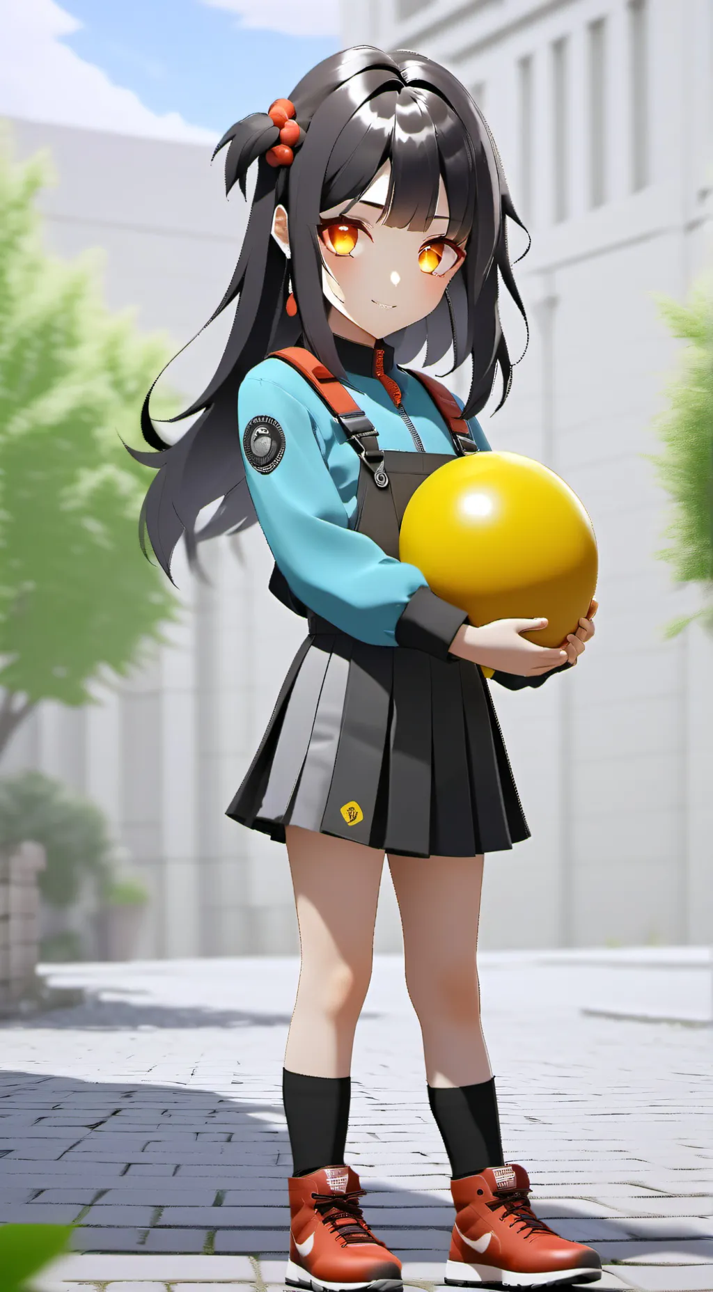 ai character: Lilly  background