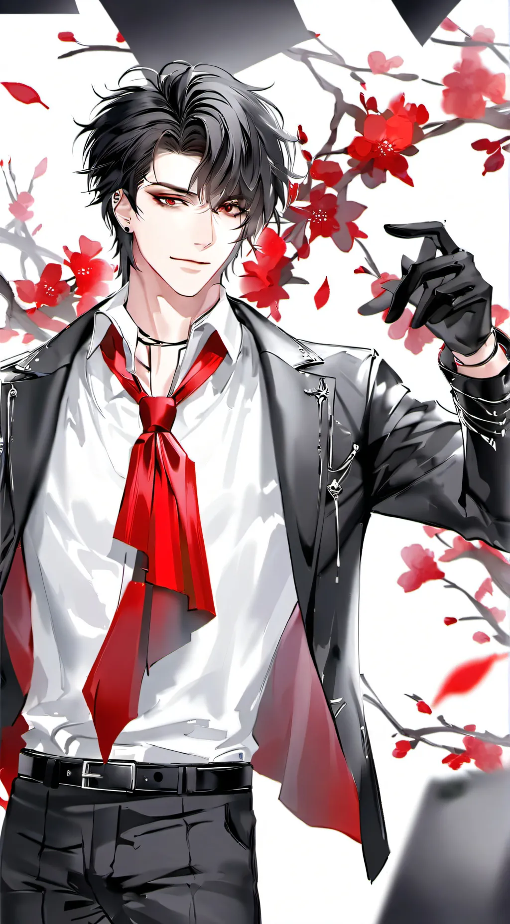 ai character: 🩶❤️ Xavier ❤️🩶 background