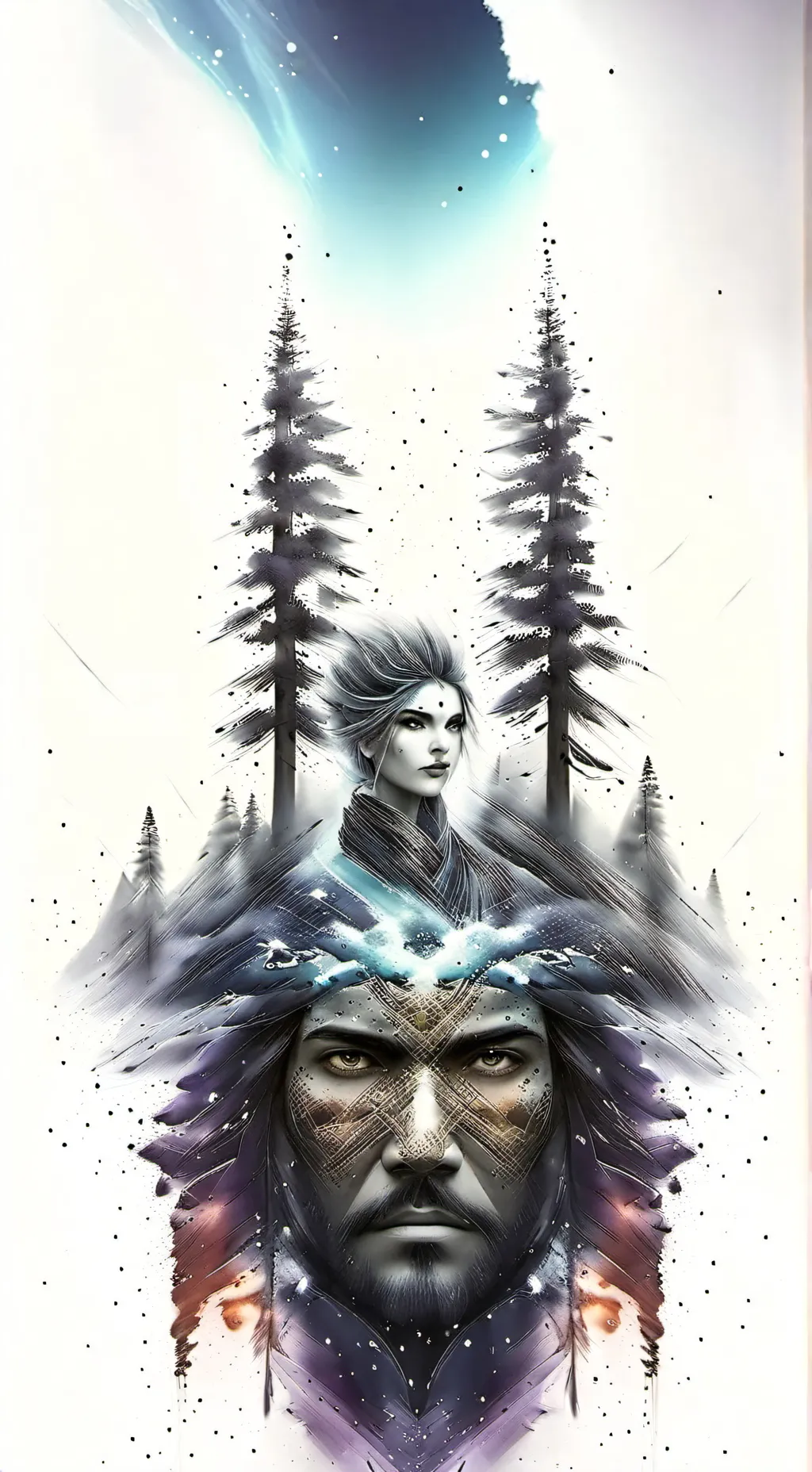 ai character: Лика. background