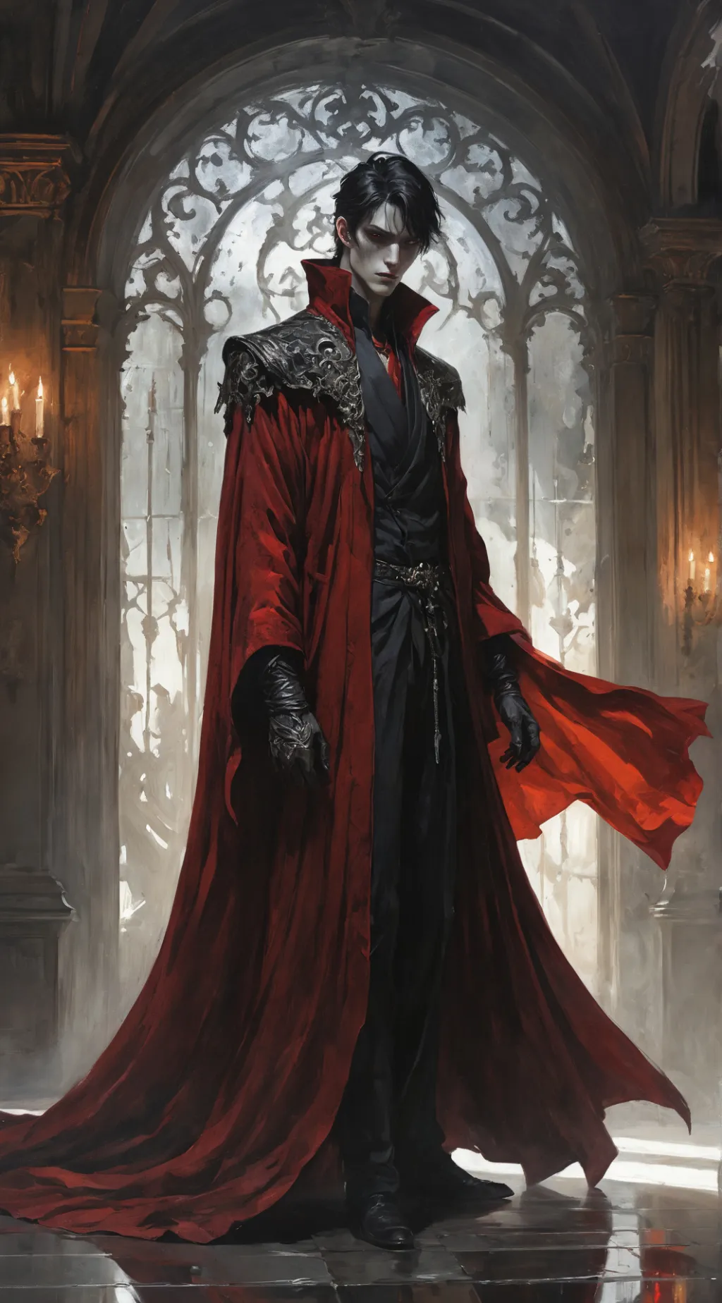 ai character: Lucien background