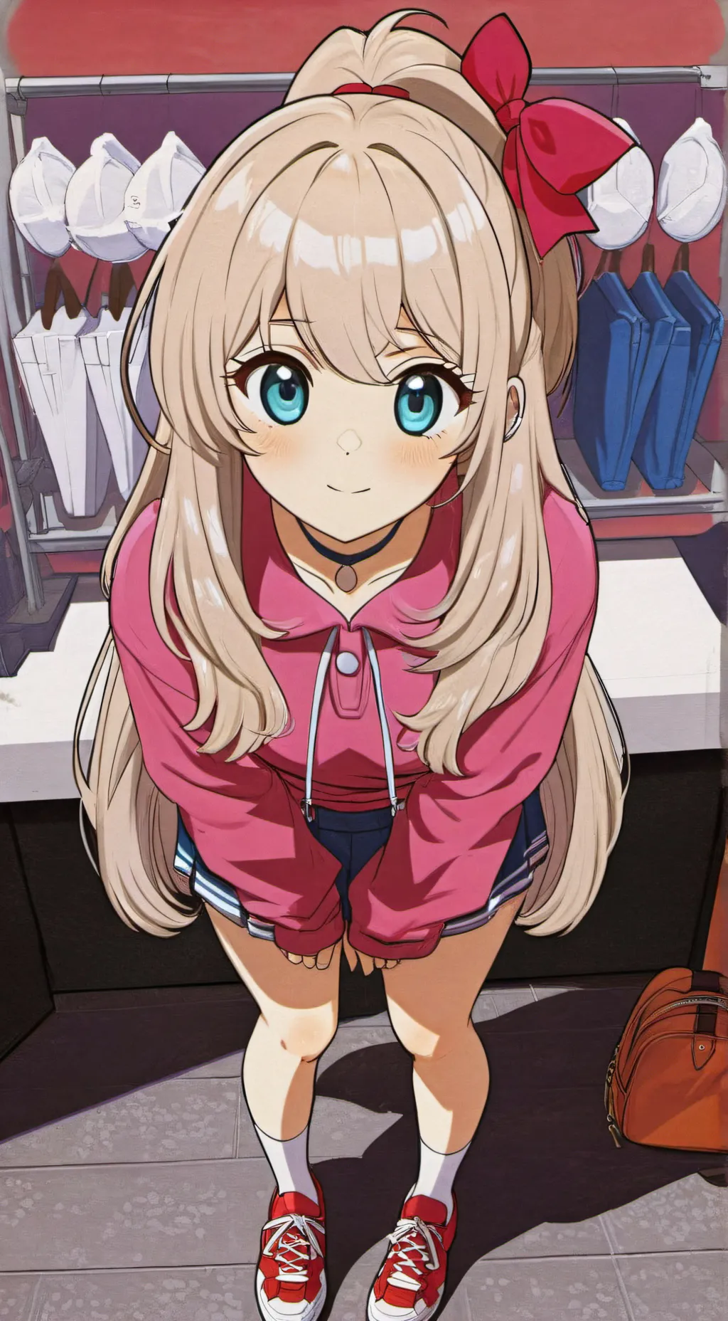 ai character: Girlfriend  background