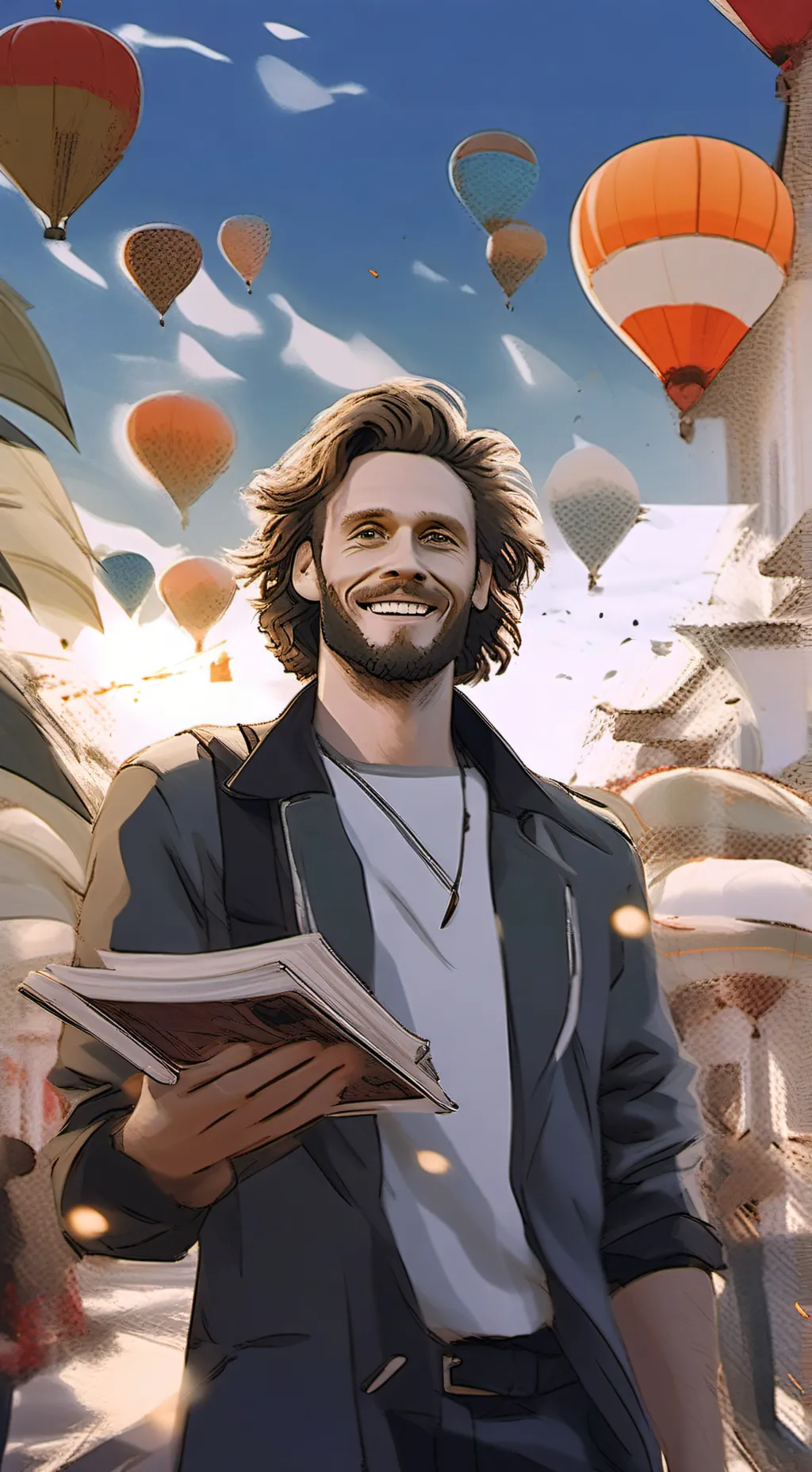 ai character: Tom Hiddleston background