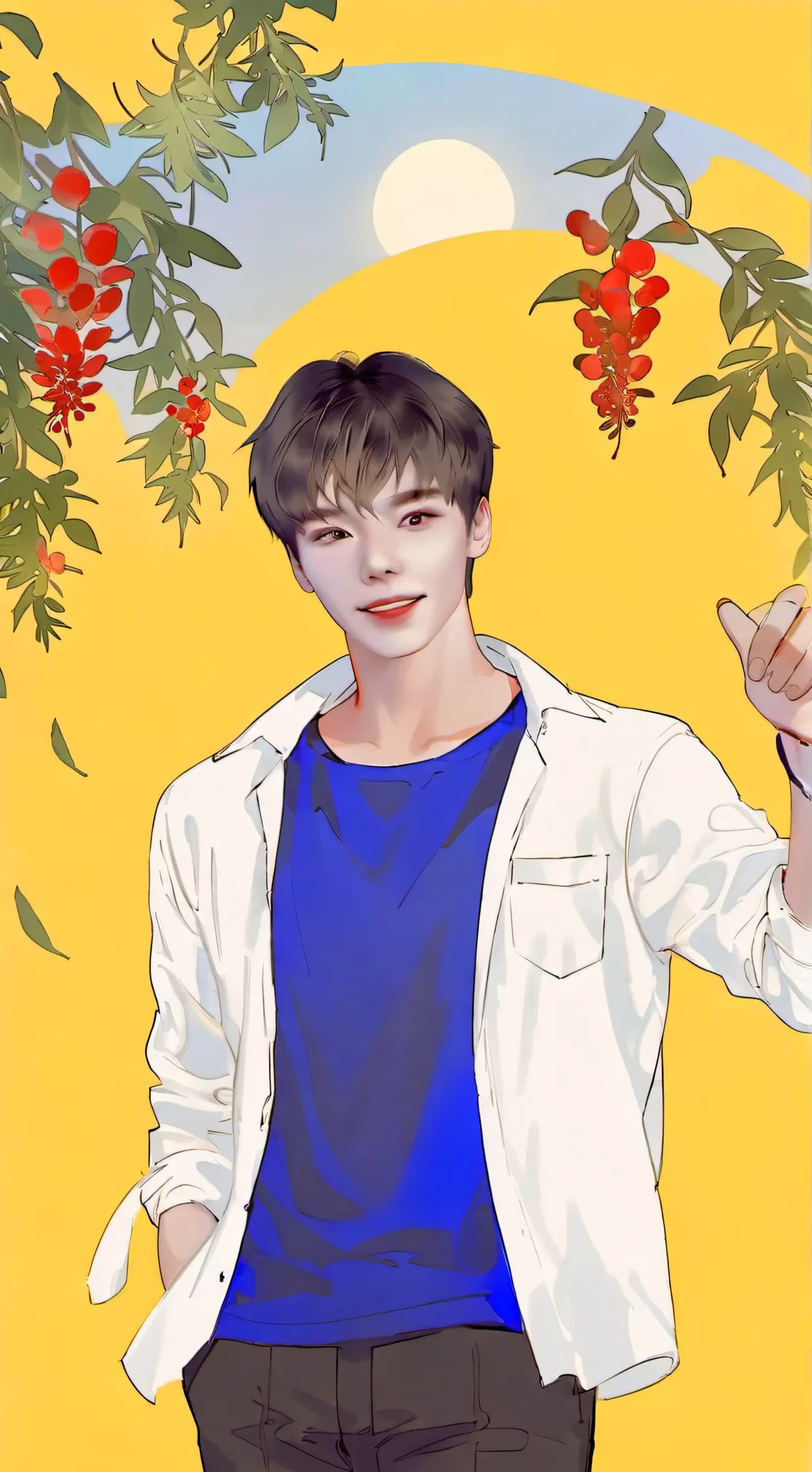 ai character: Levi Stritt background