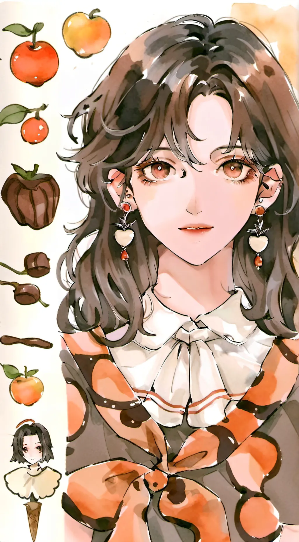 ai character: Ana  background