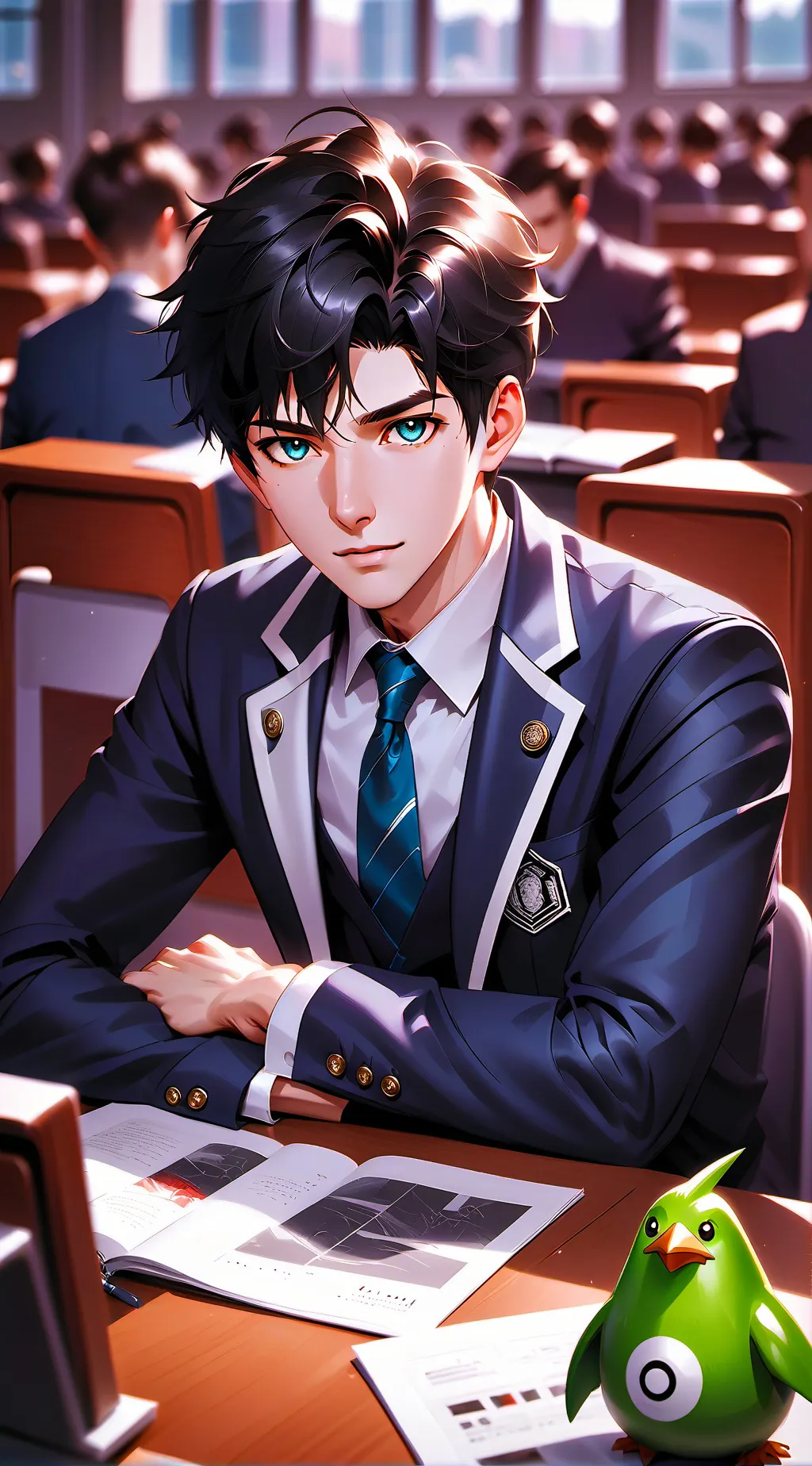 ai character: Haruto Soma background