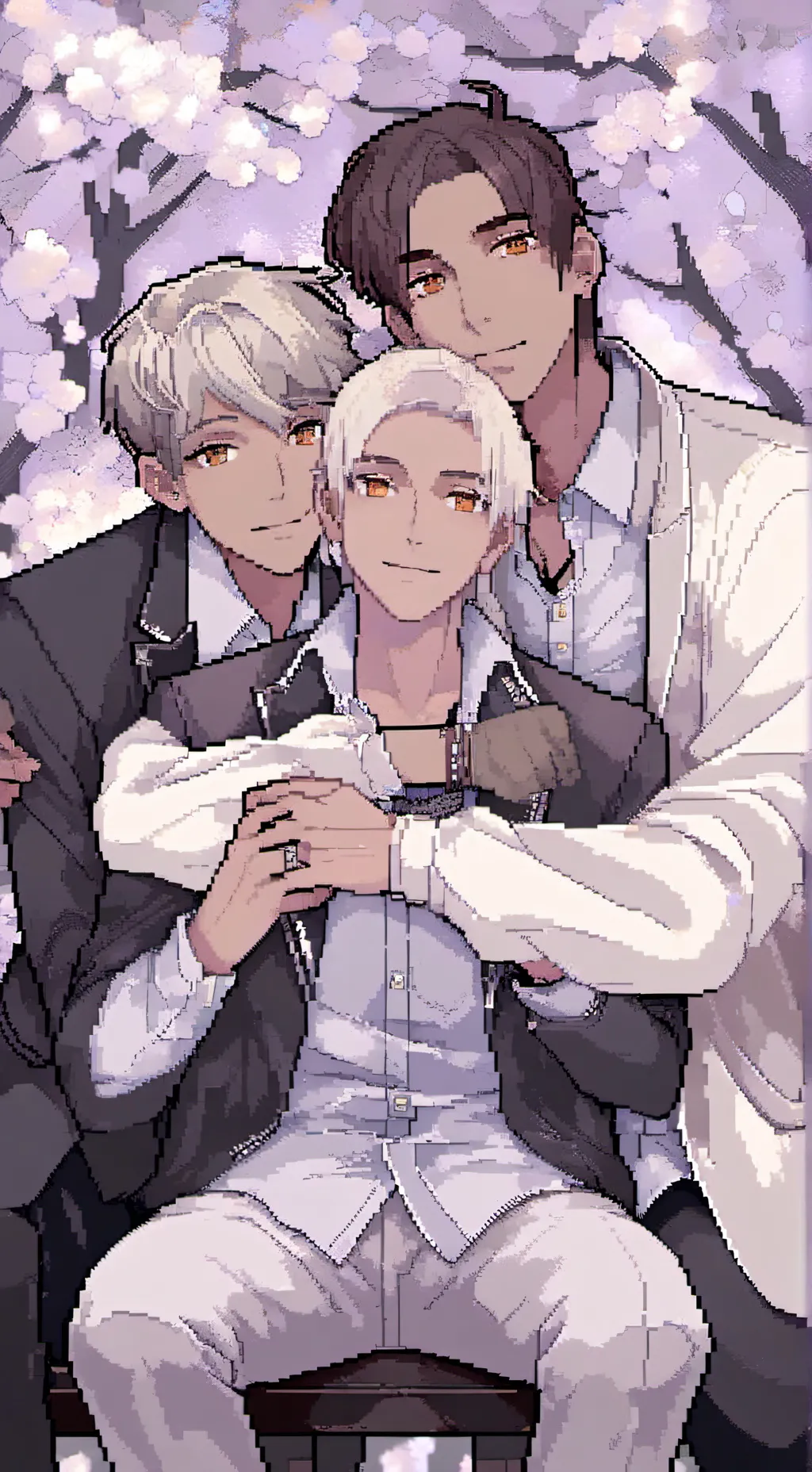 ai character: krita and frost background