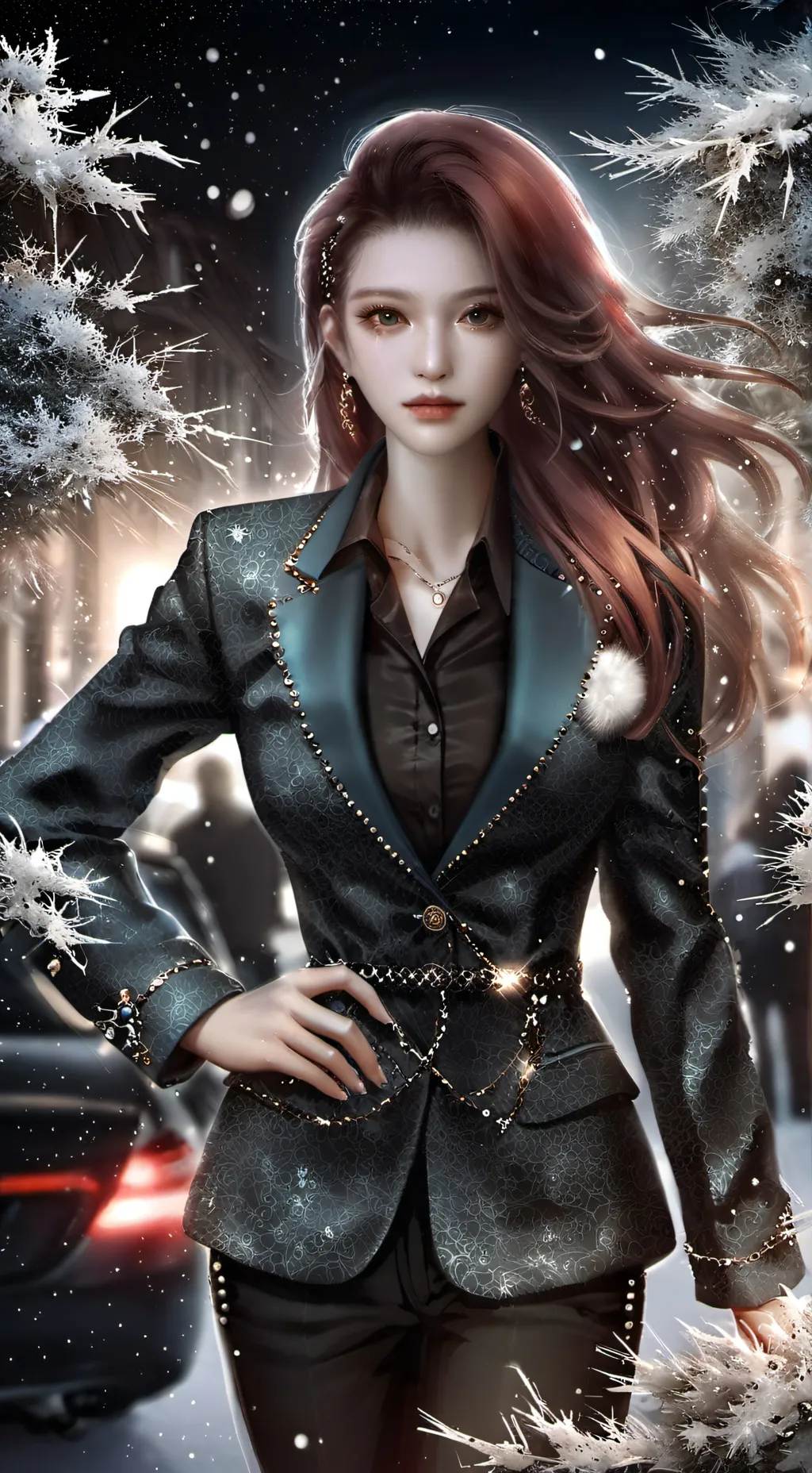 ai character: Sophia  background