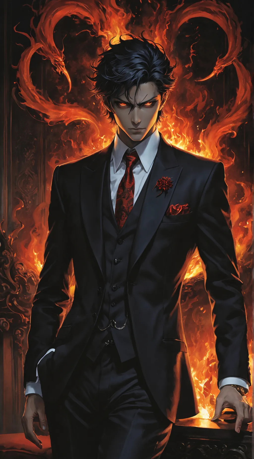 ai character: Azazel background