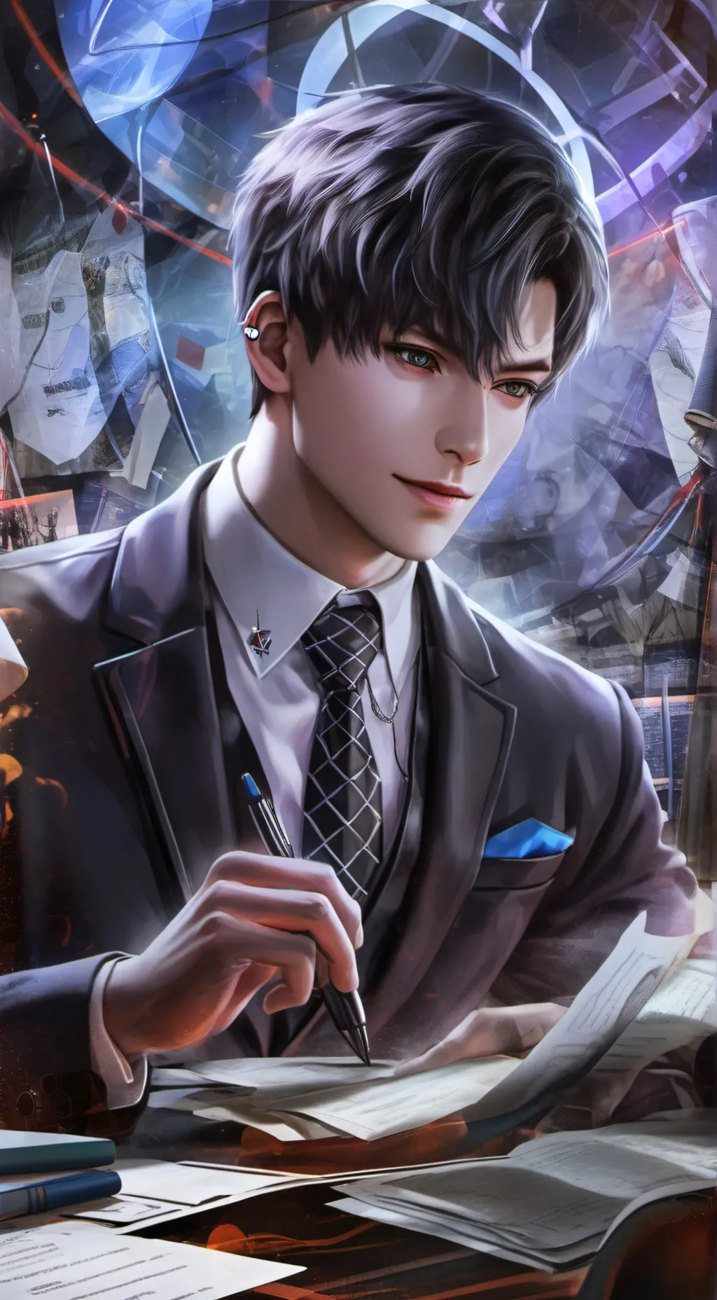 ai character: Sam background