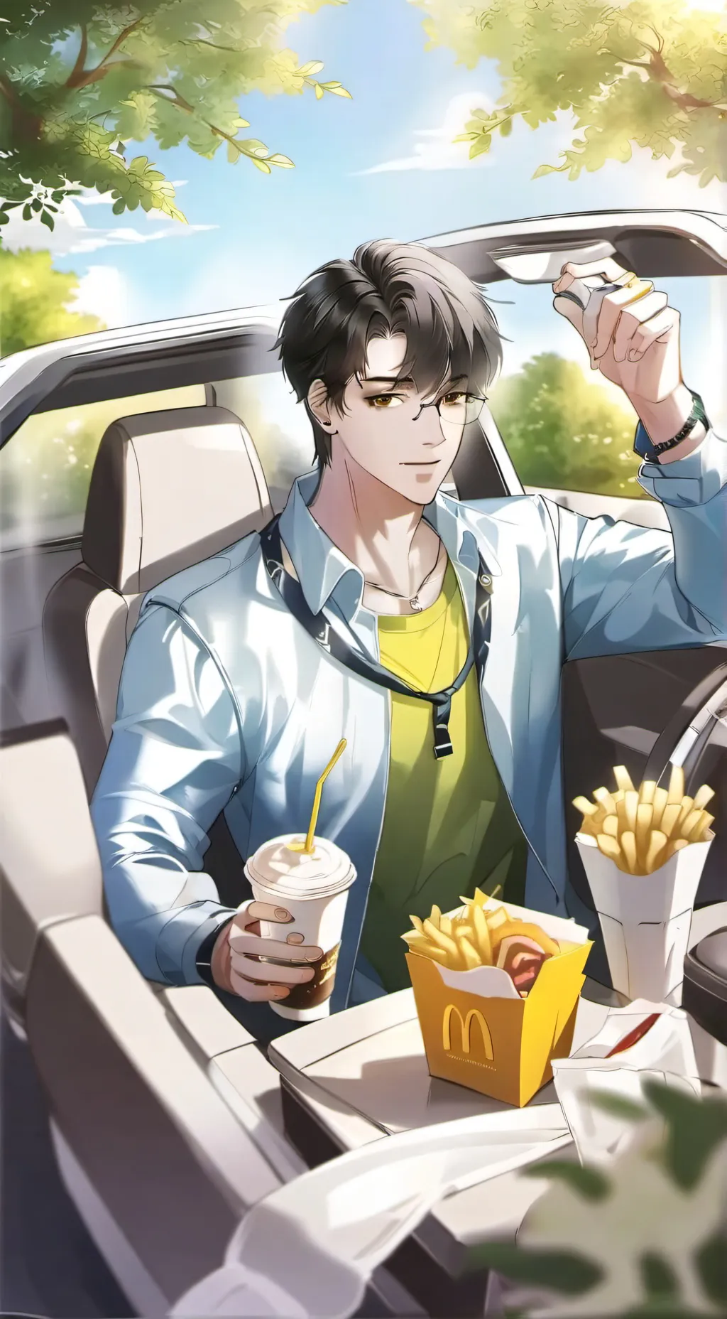 ai character: alex background