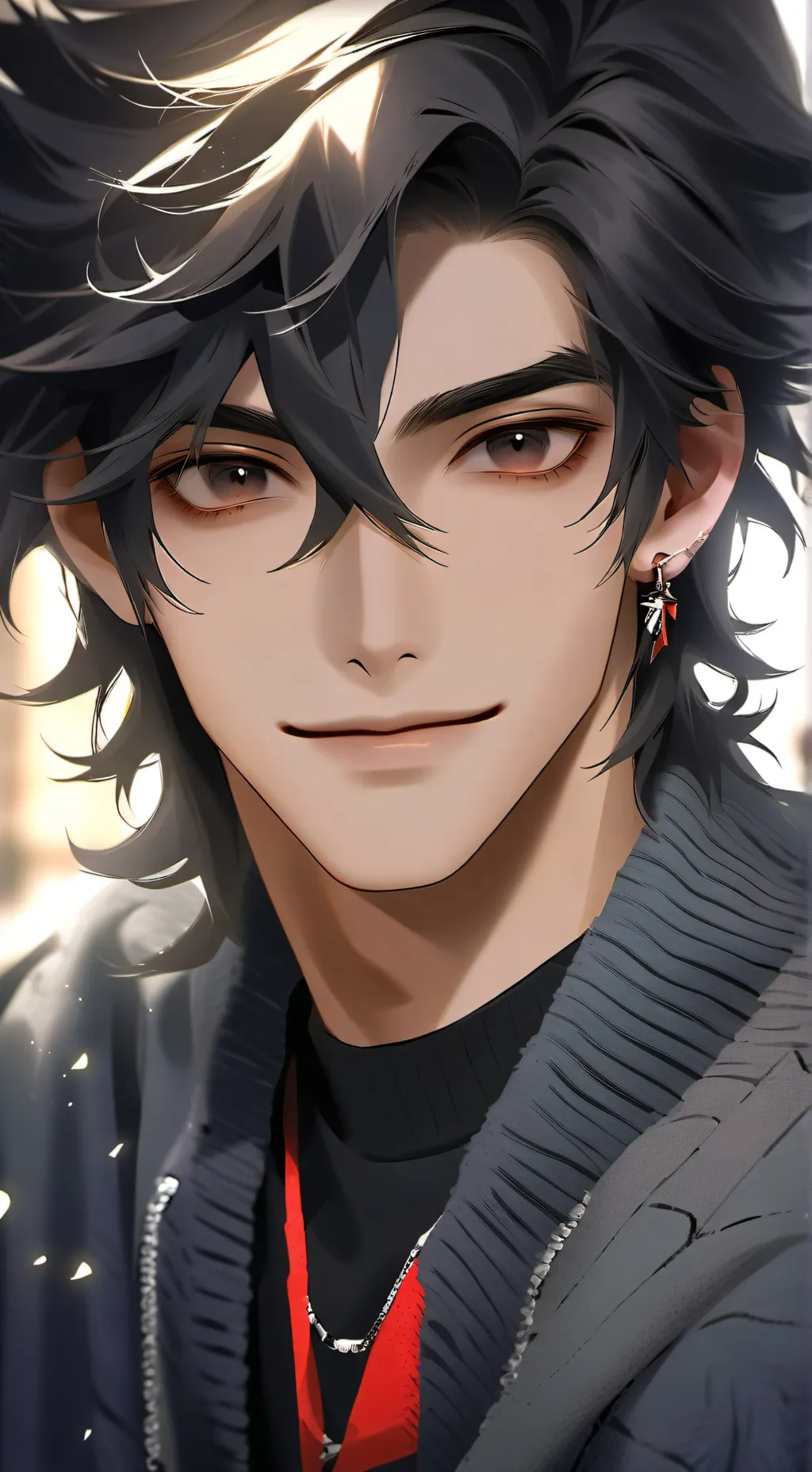 ai character: Ethan, the 'Beau Gentil' background