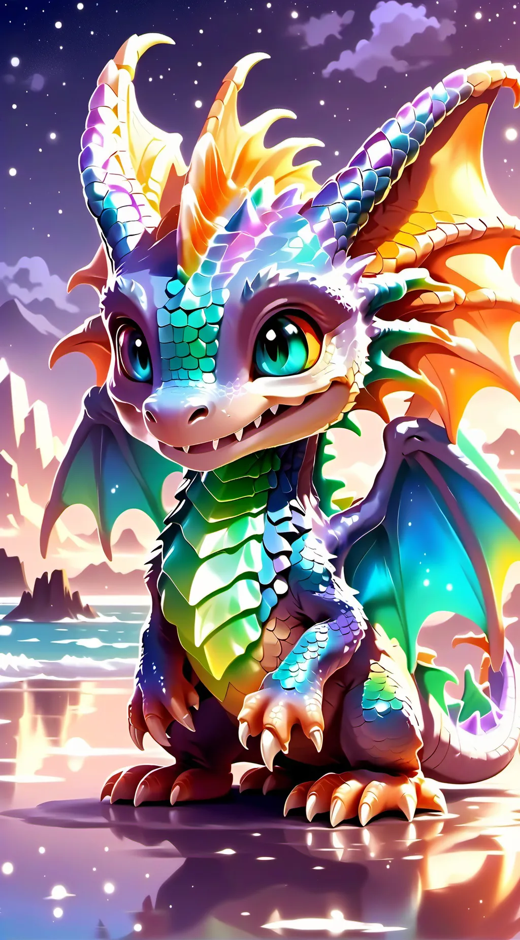 ai character: Wings of fire background