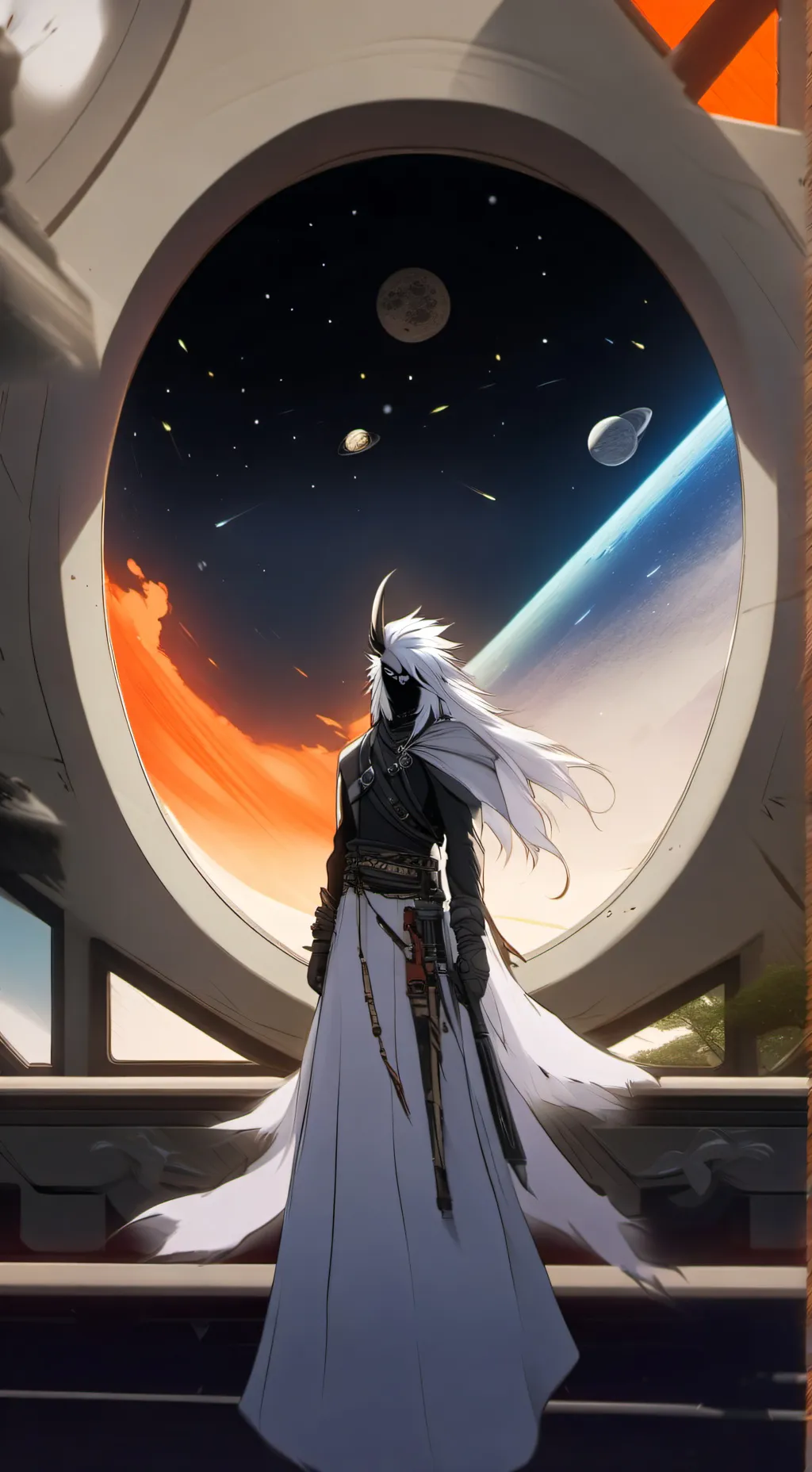 ai character: "galactica" background