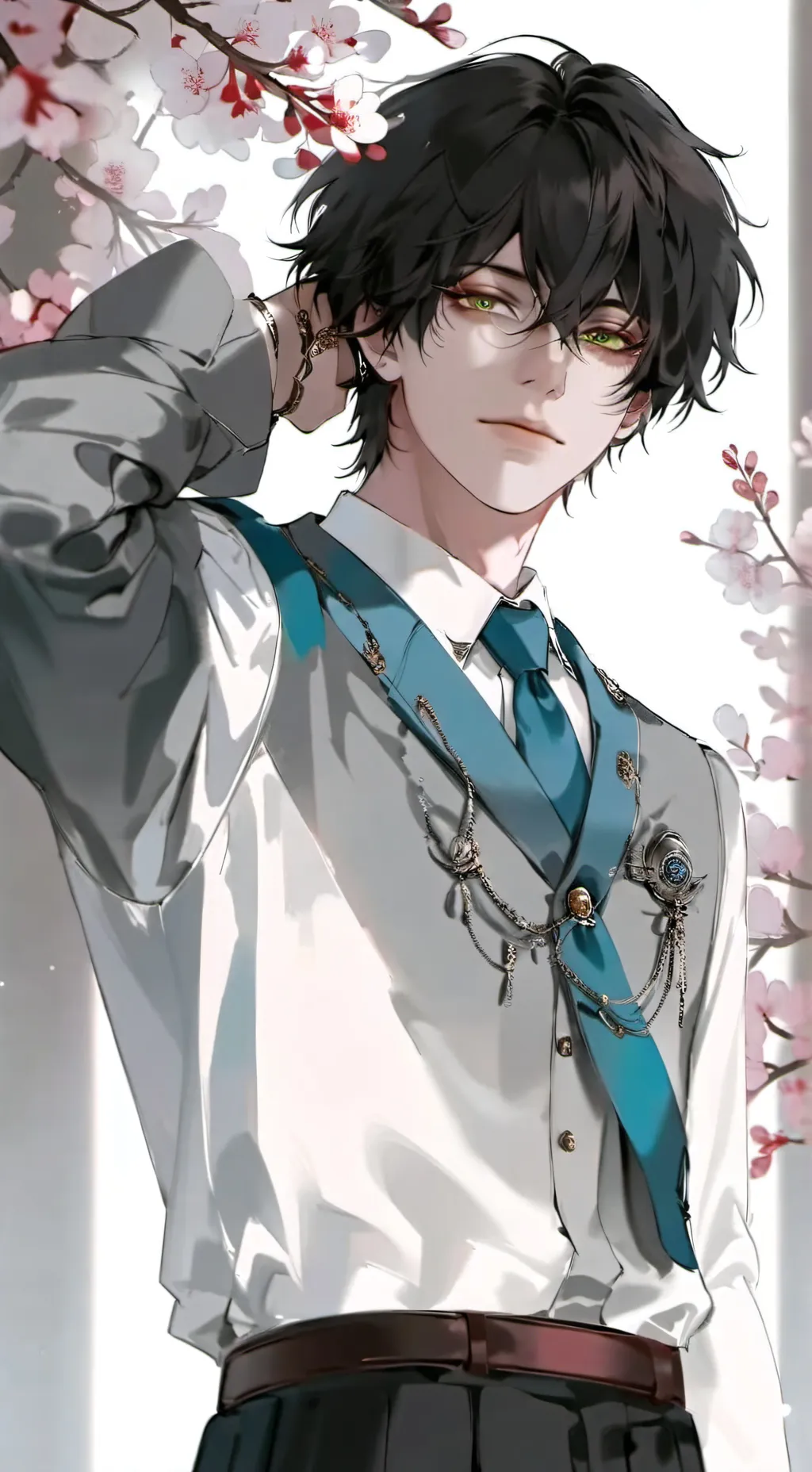 ai character: Riku Aizawa background