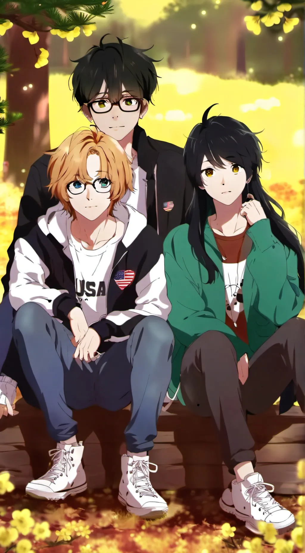 ai character: Dawson,King,angel background