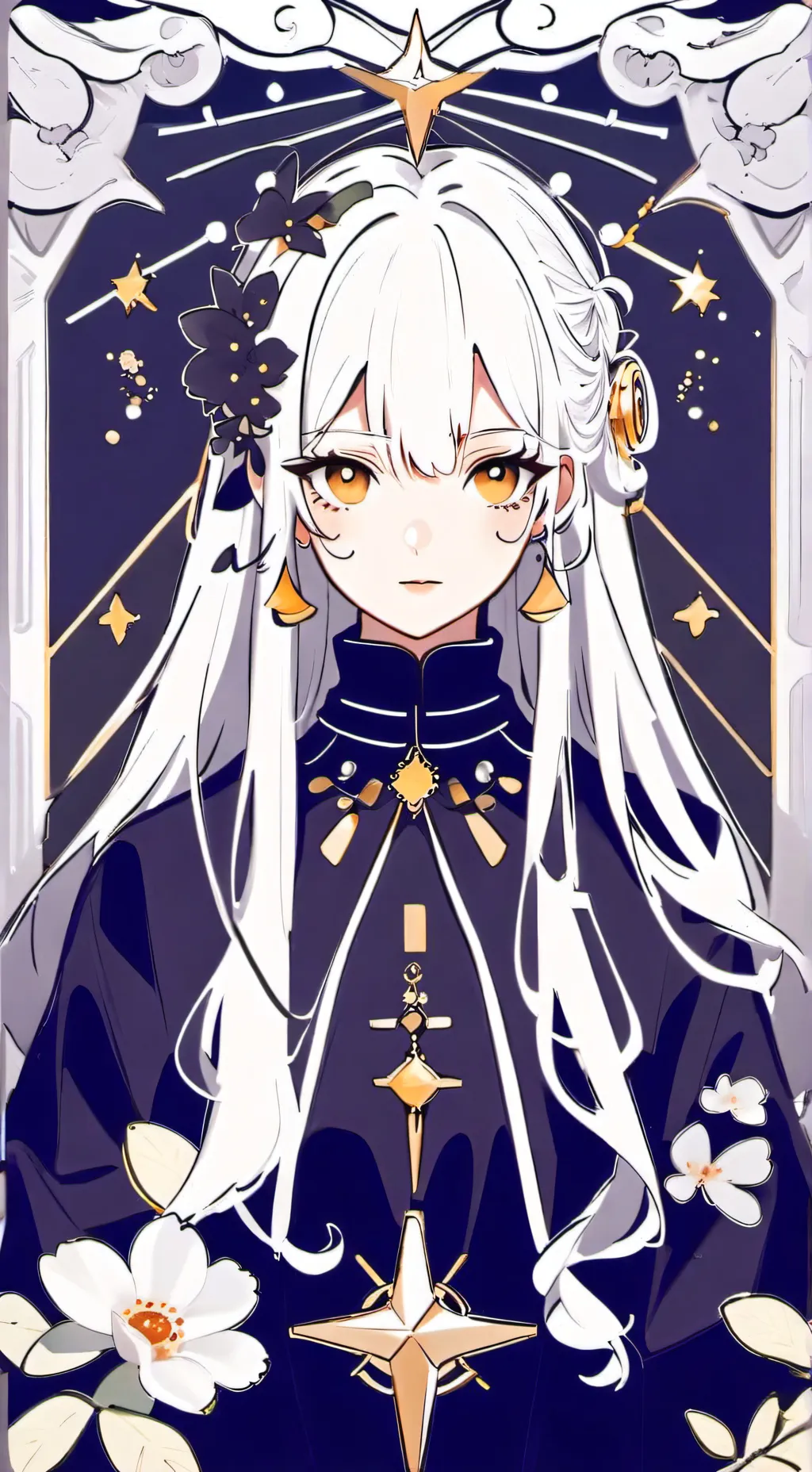 ai character: Halloween w/ bsfs  background