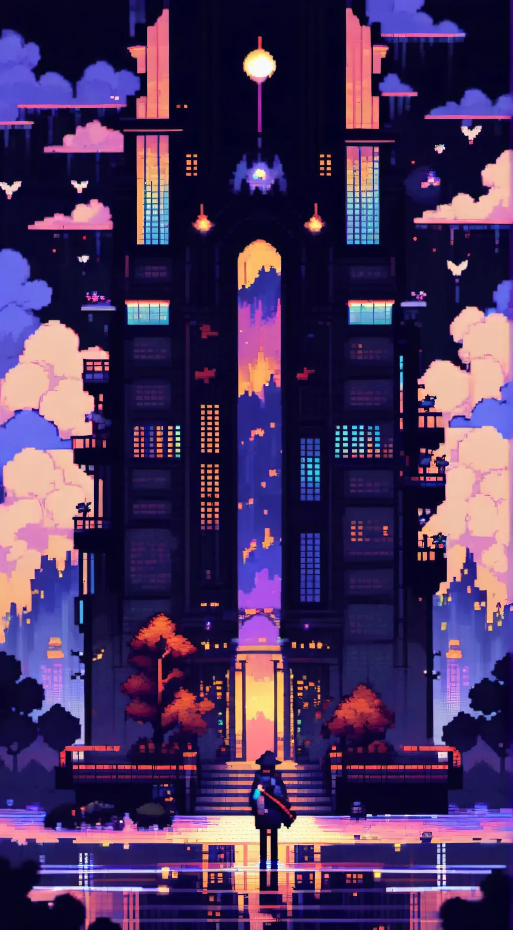 ai character: MD drawing contest background