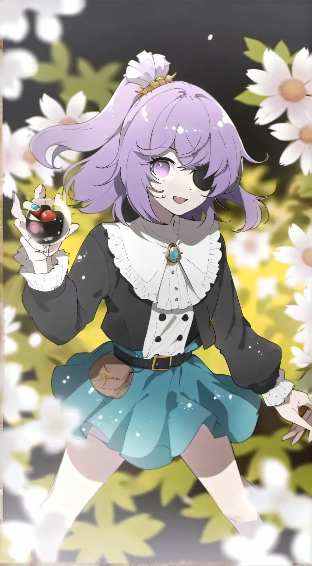 ai character: uzi doorman  background