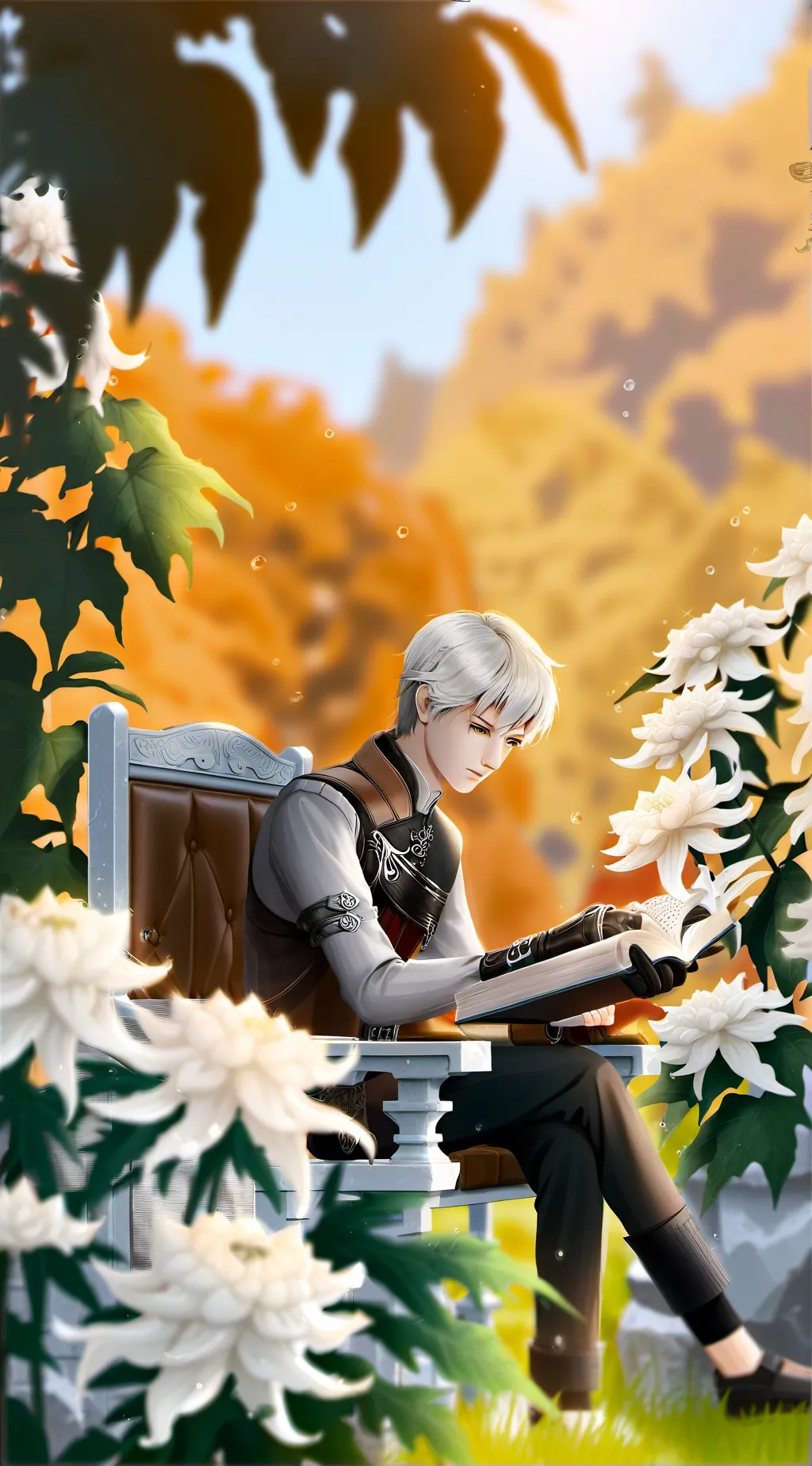 ai character: Leo background