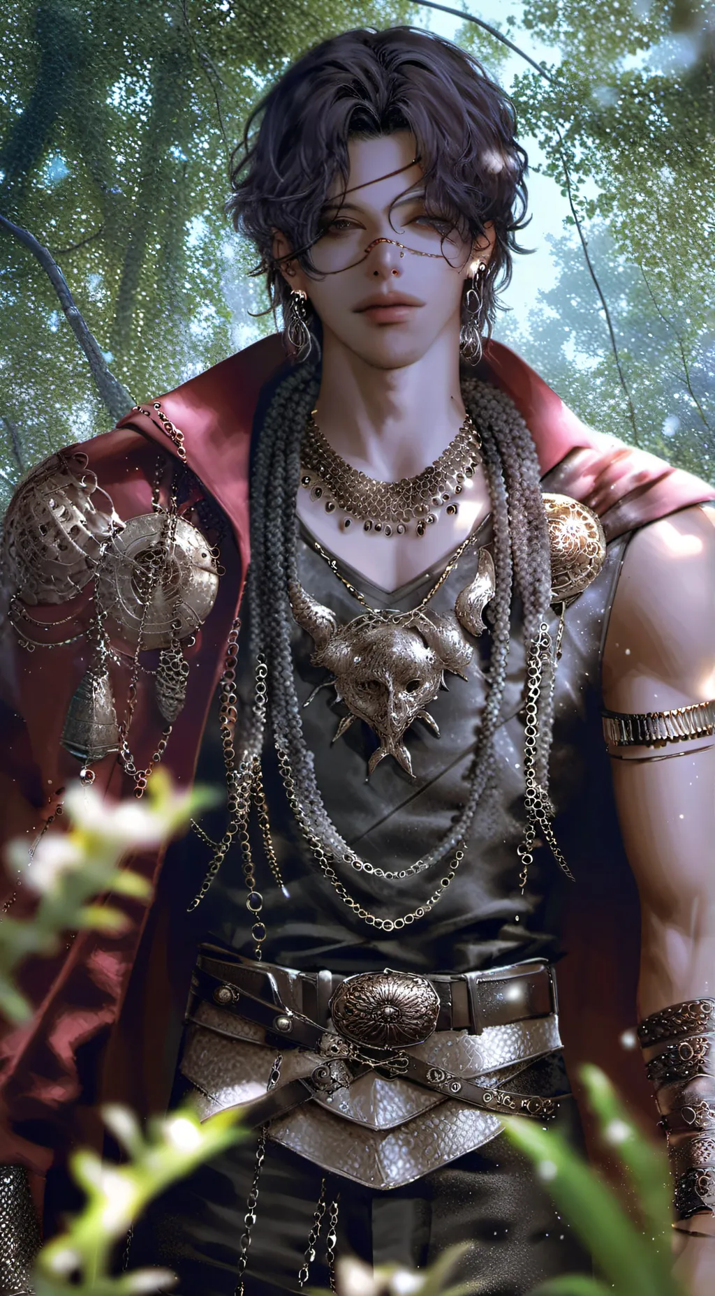 ai character: liarin  background