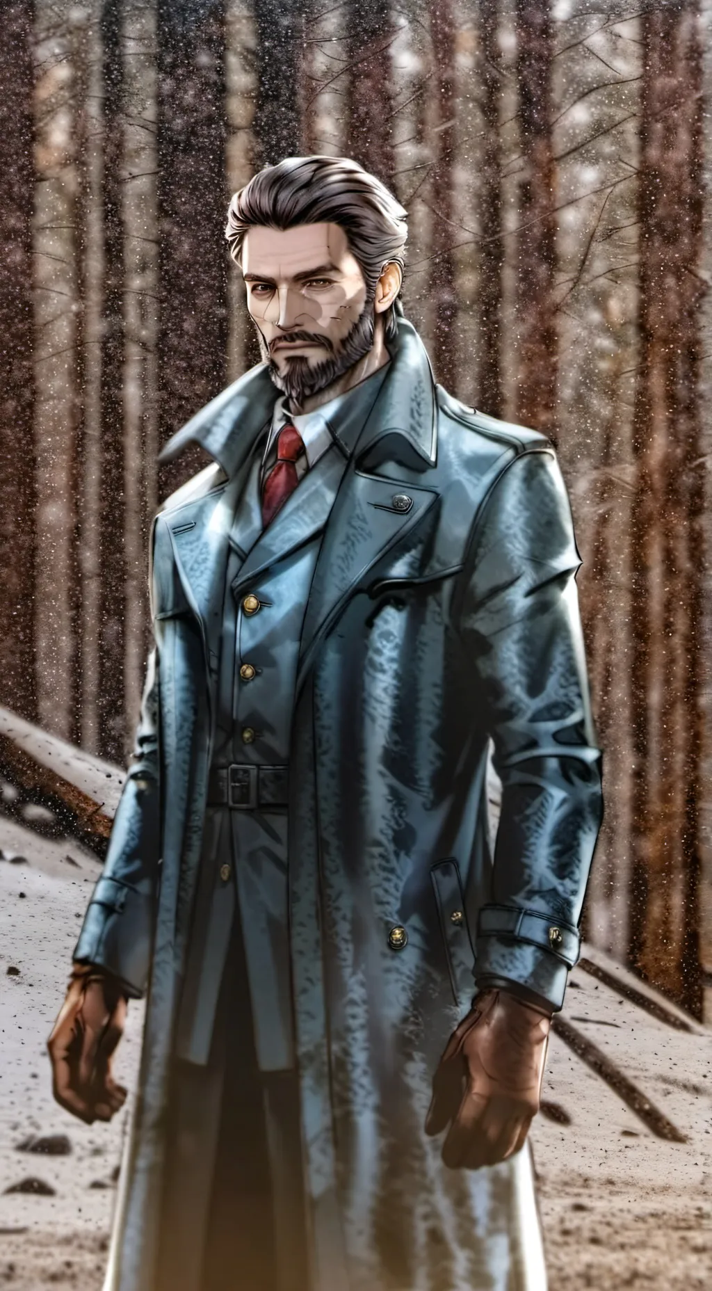 ai character: William stolts background