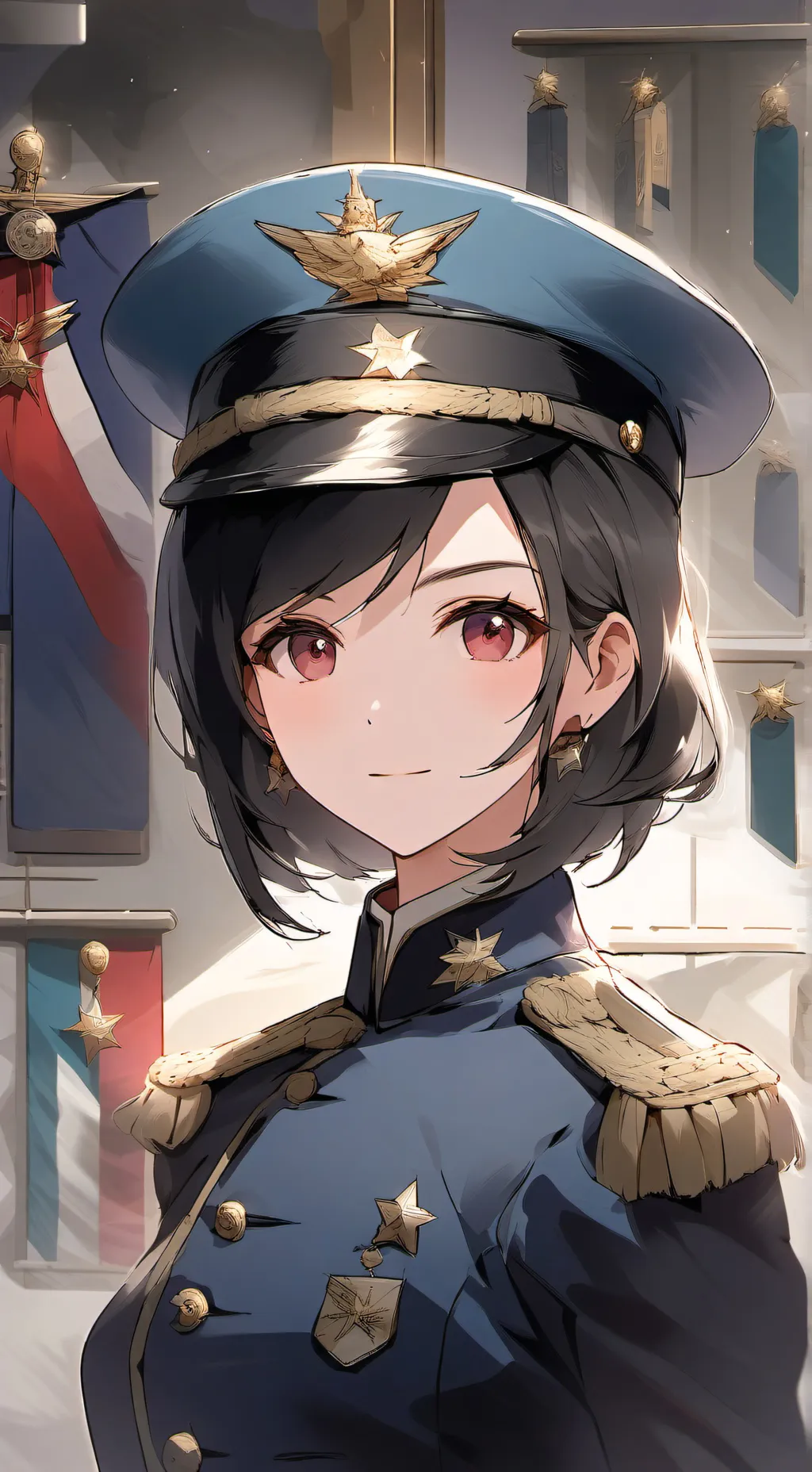 ai character: Lieutenant Maya background