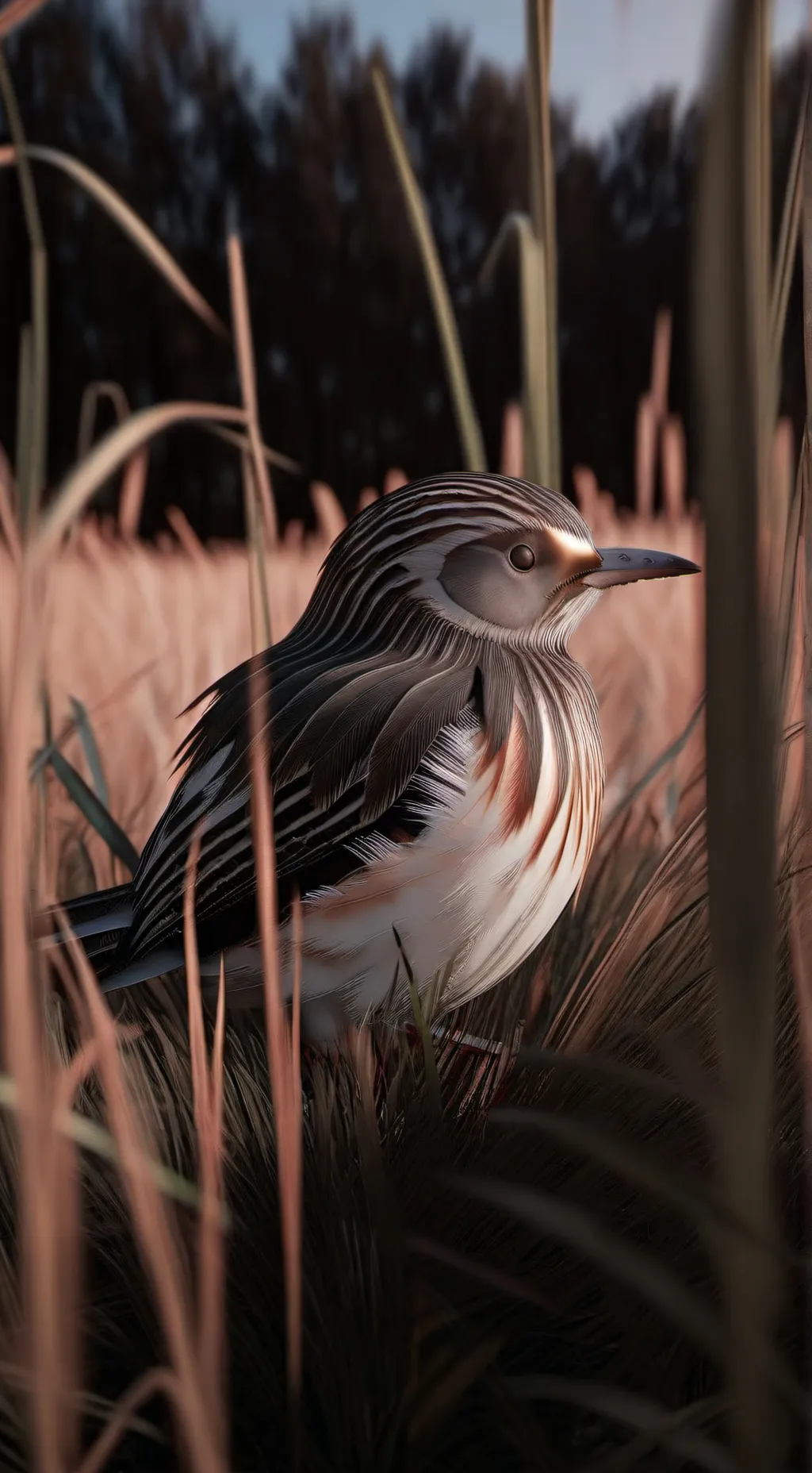 ai character: Grass background