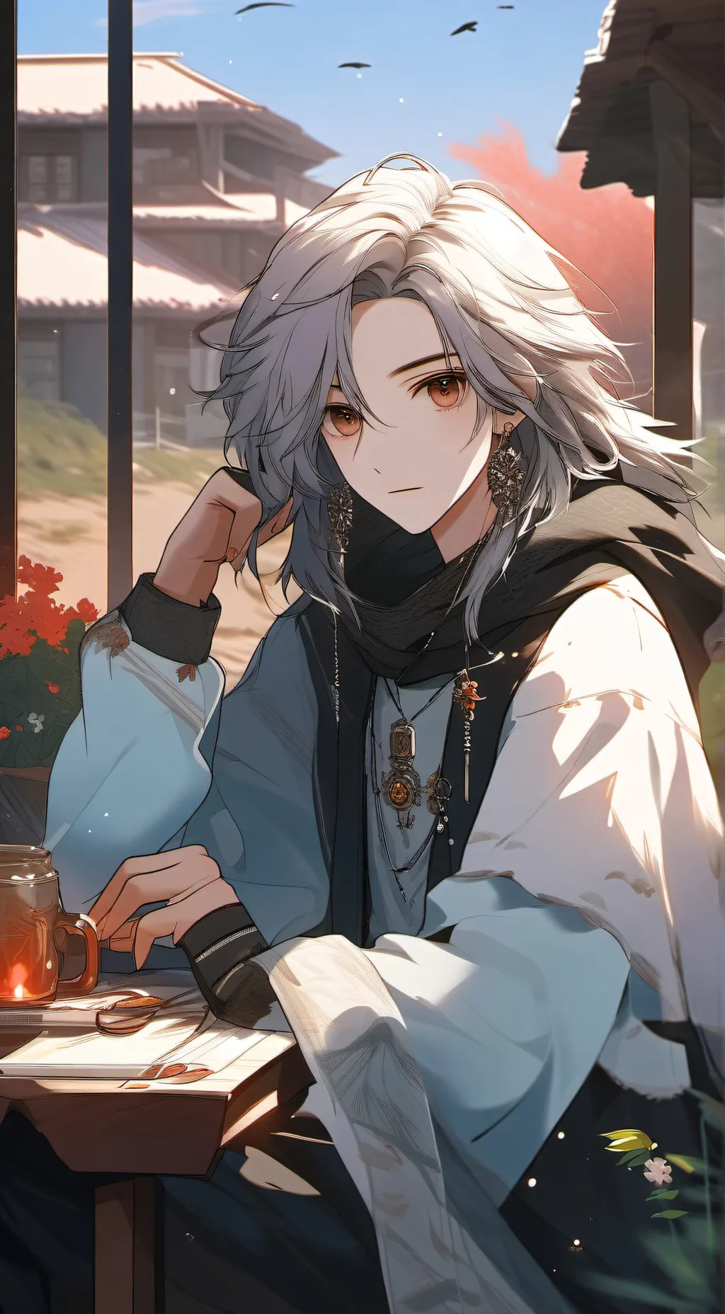 ai character: Amy background