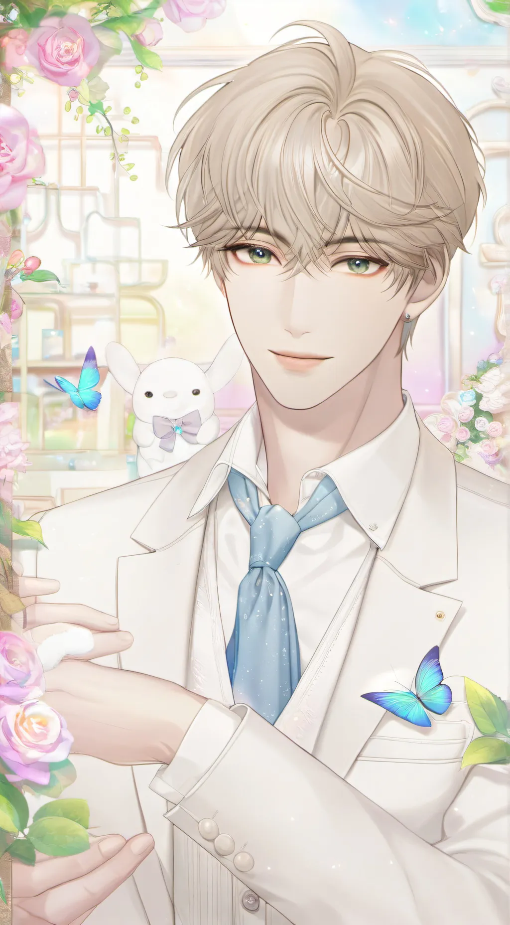 ai character: Kind-Hearted Rival background