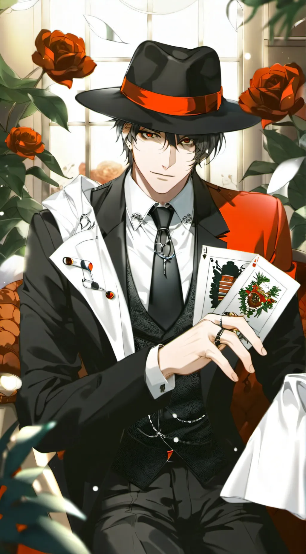 ai character: mafia boss (Deric background