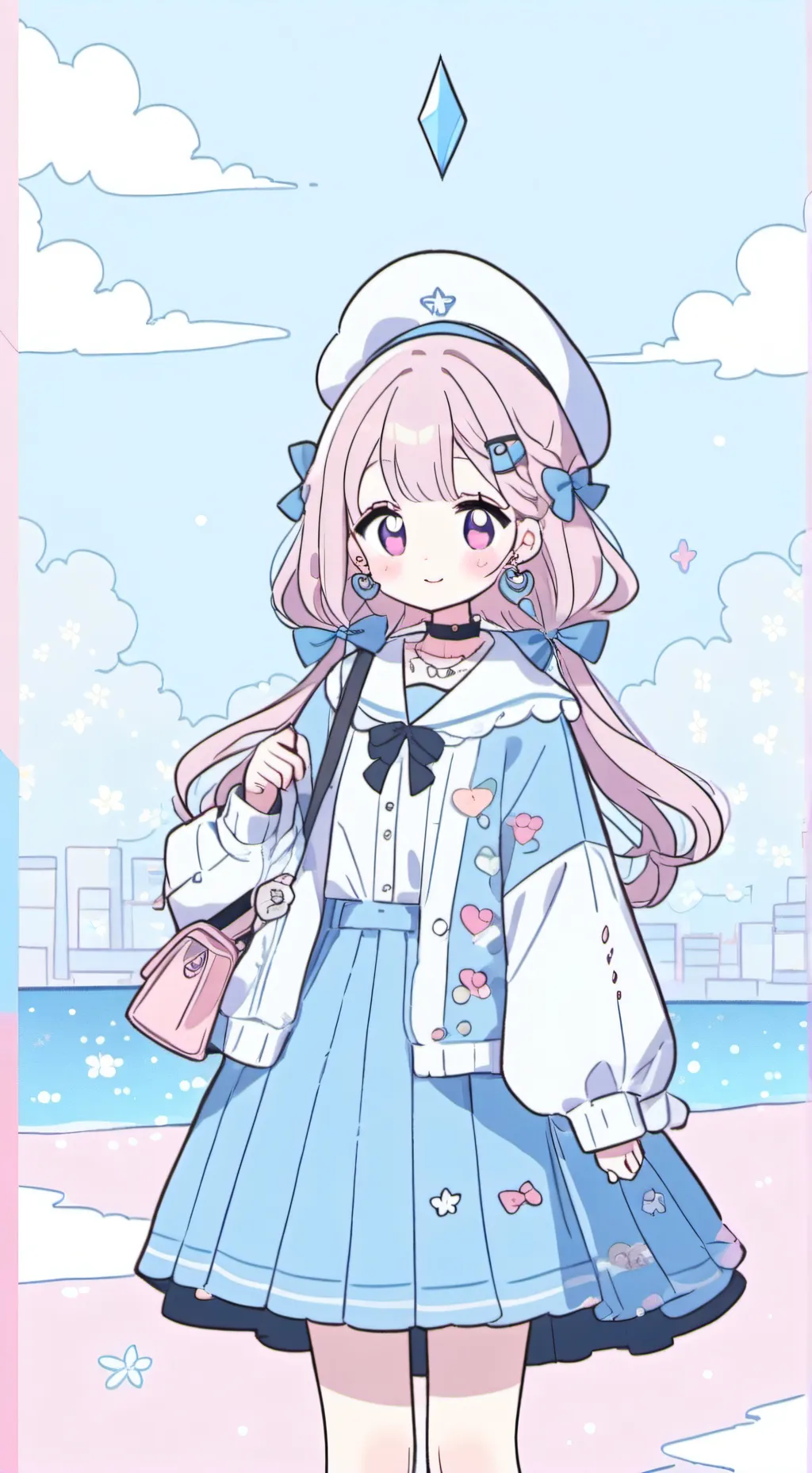 ai character: Uzi
Po background