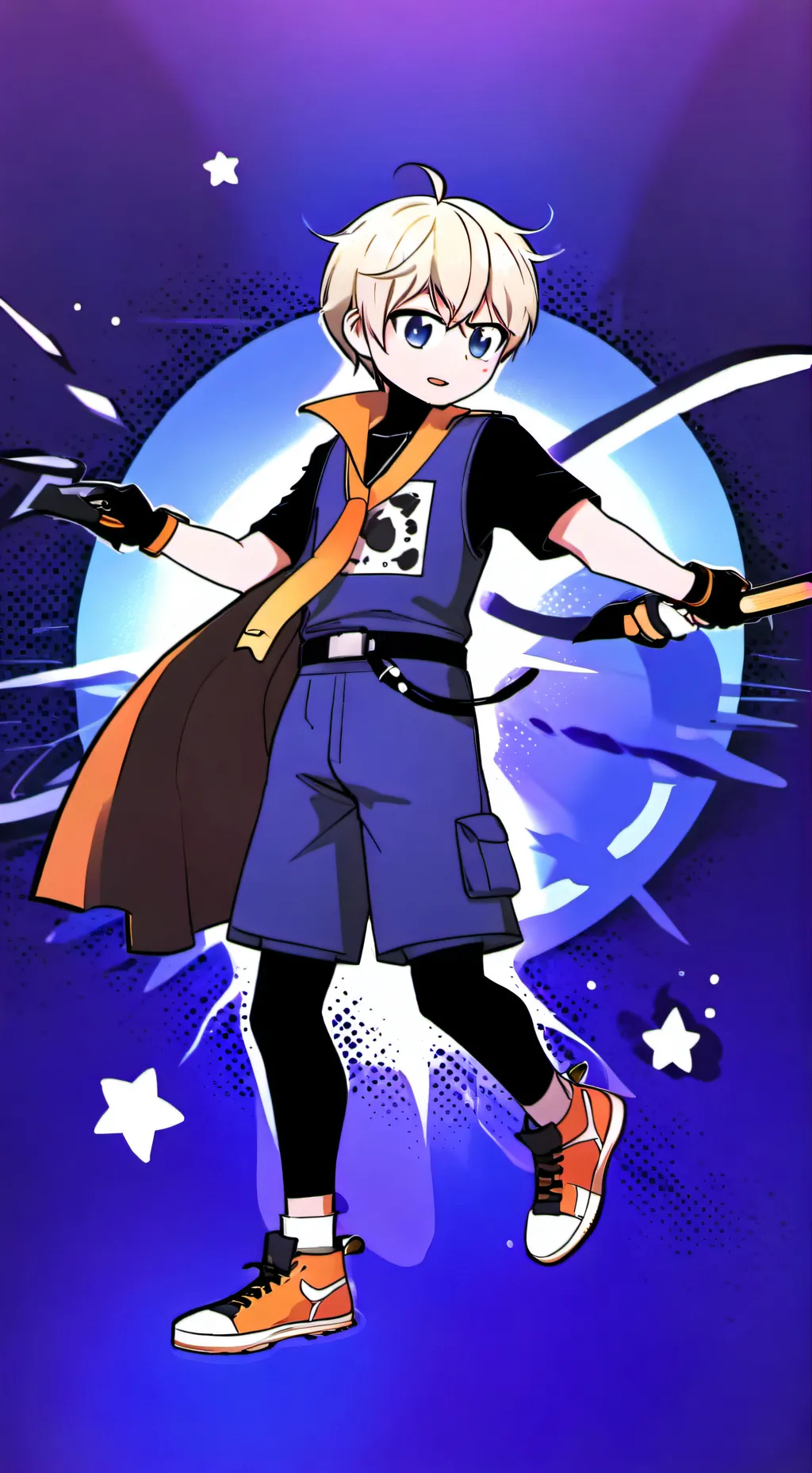 ai character: Axel😍 background