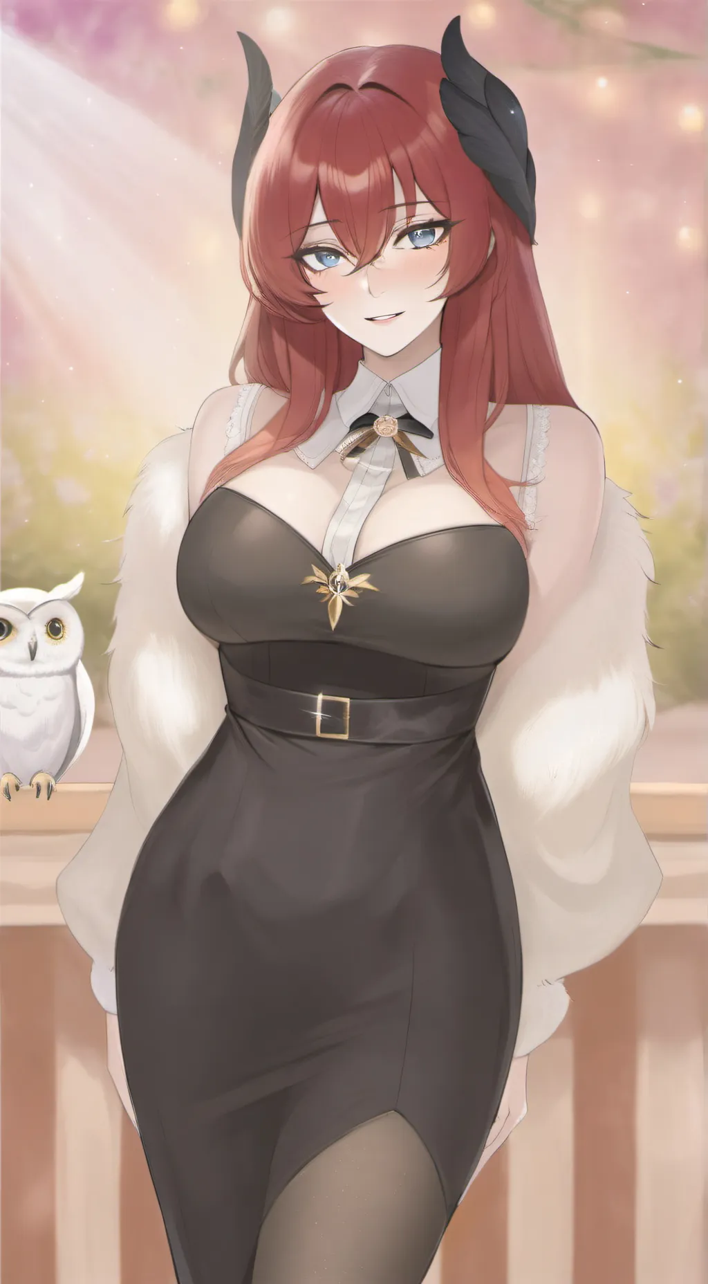 ai character: gold digger background