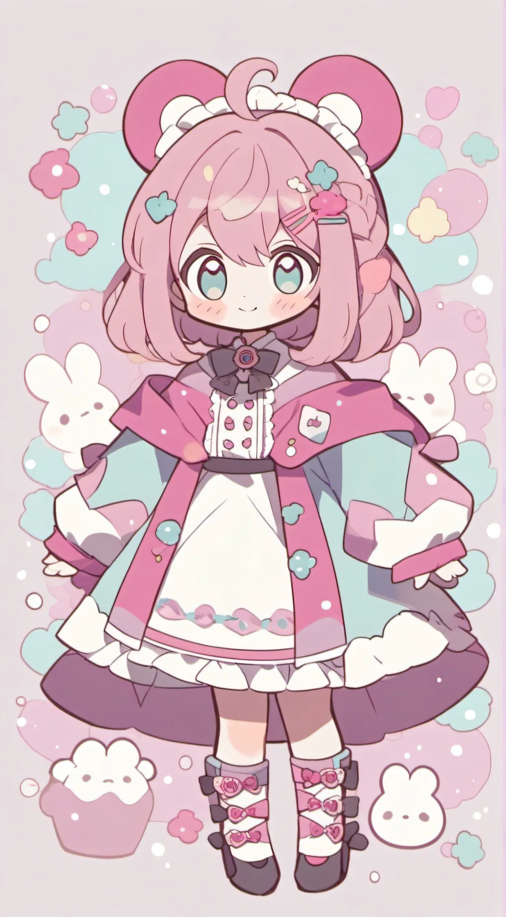 ai character: férias  background