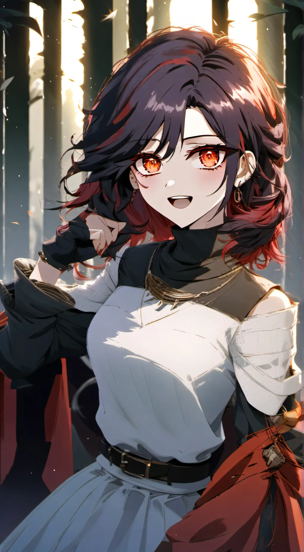 ai character: Ariana background