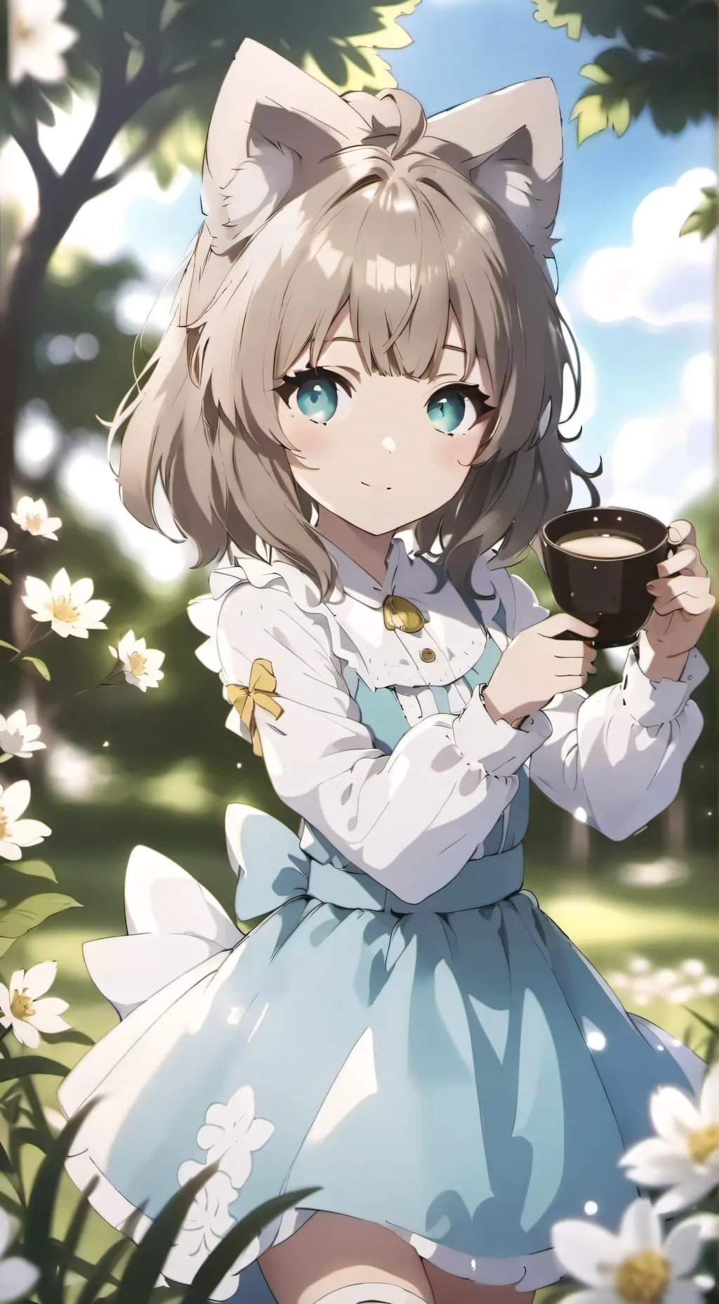 ai character: Aoi background