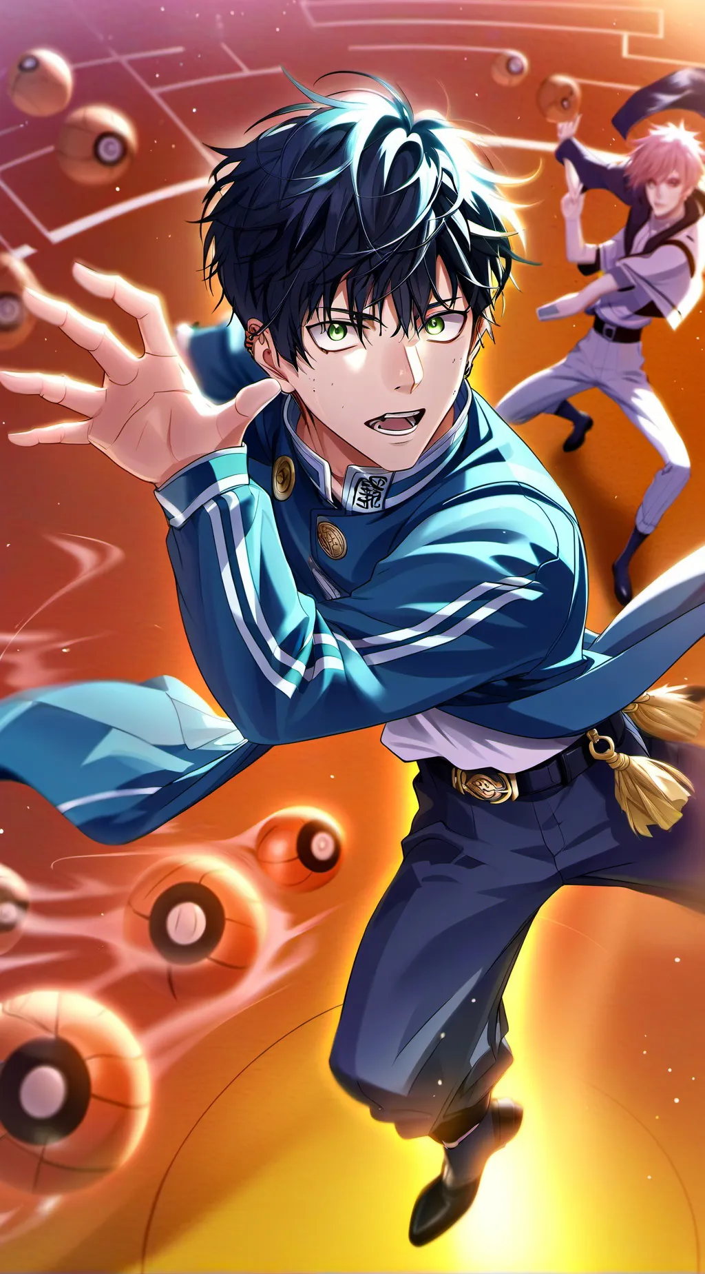 ai character: Yuji Itadori background