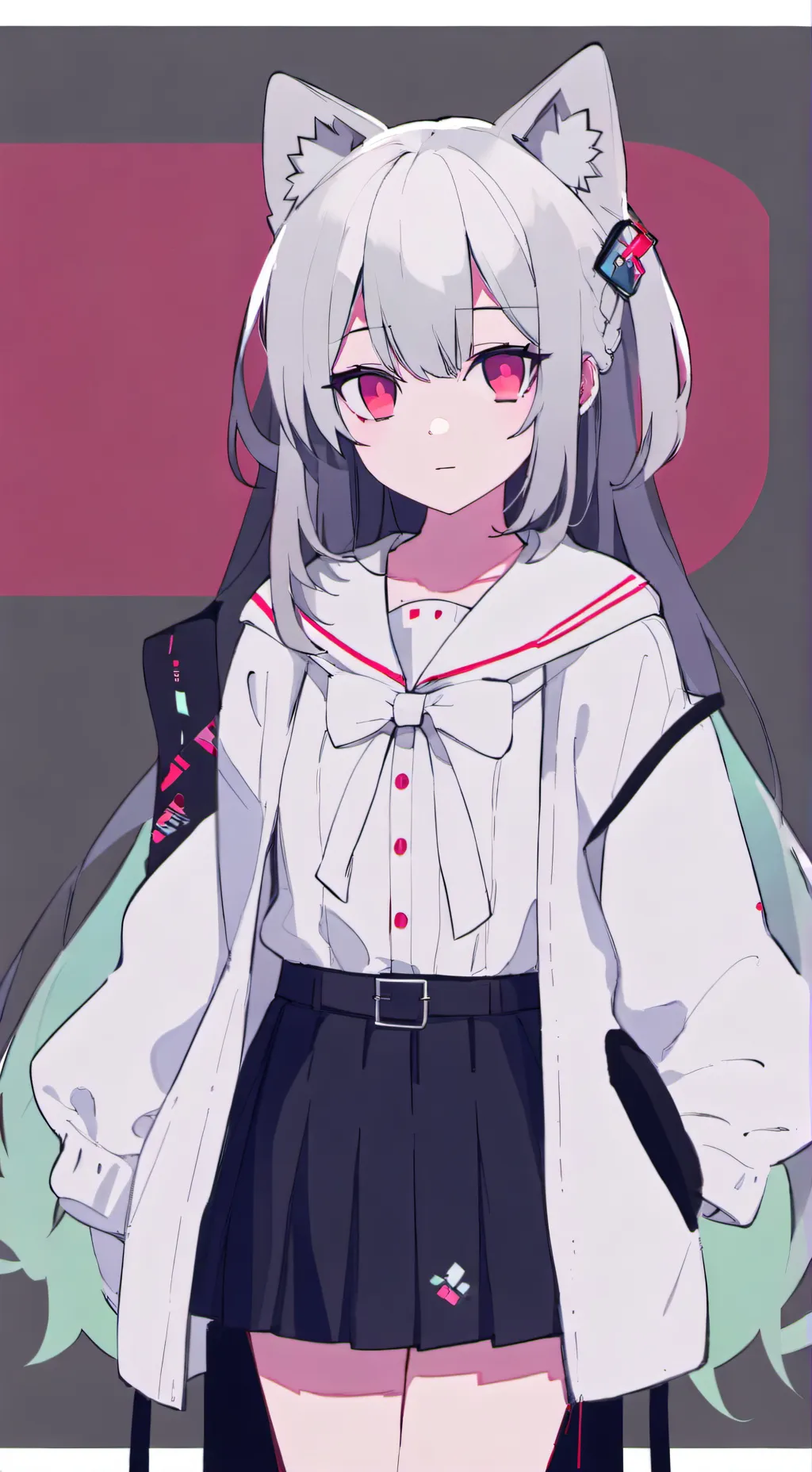 ai character: Zoe  background