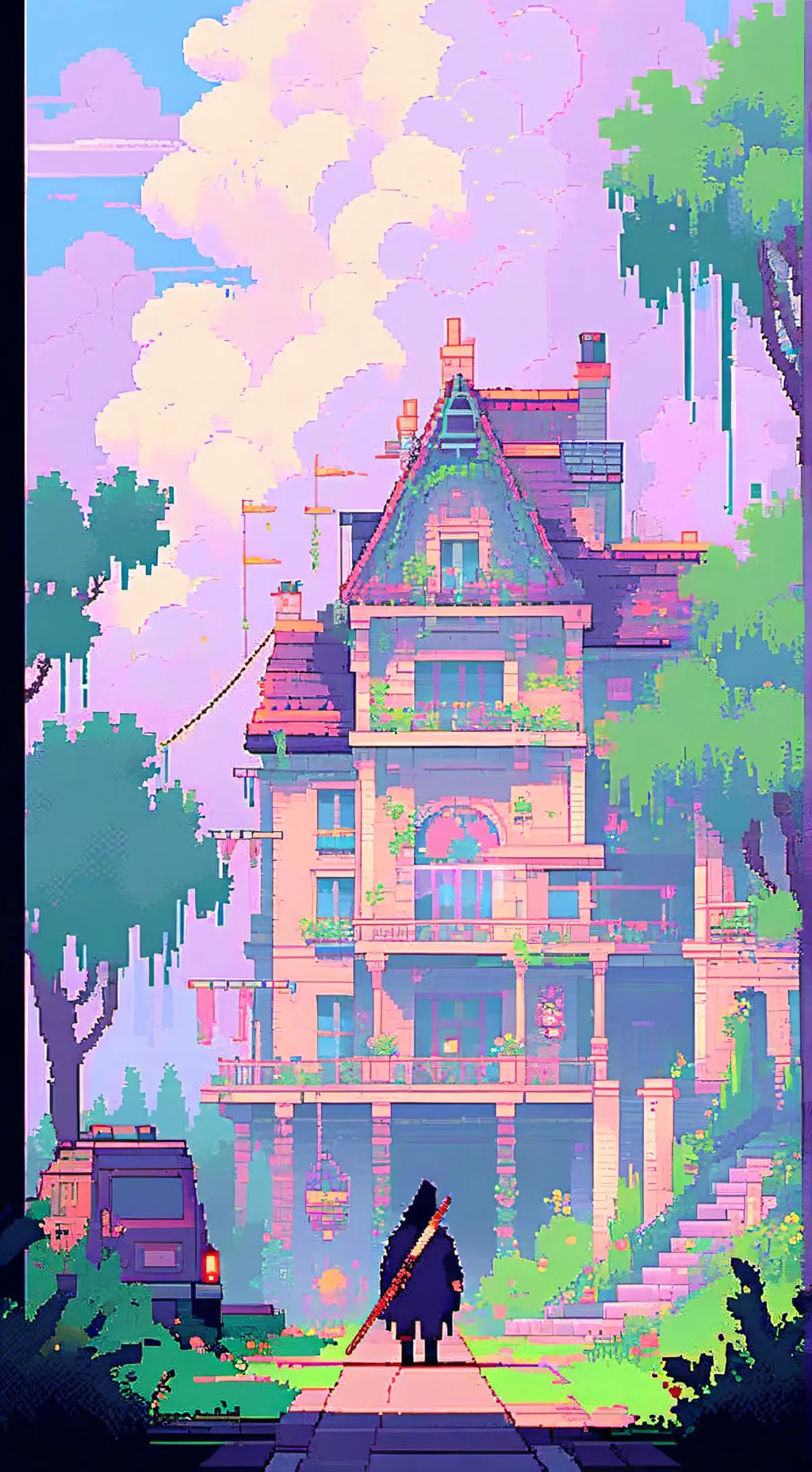 ai character: some1's idea background