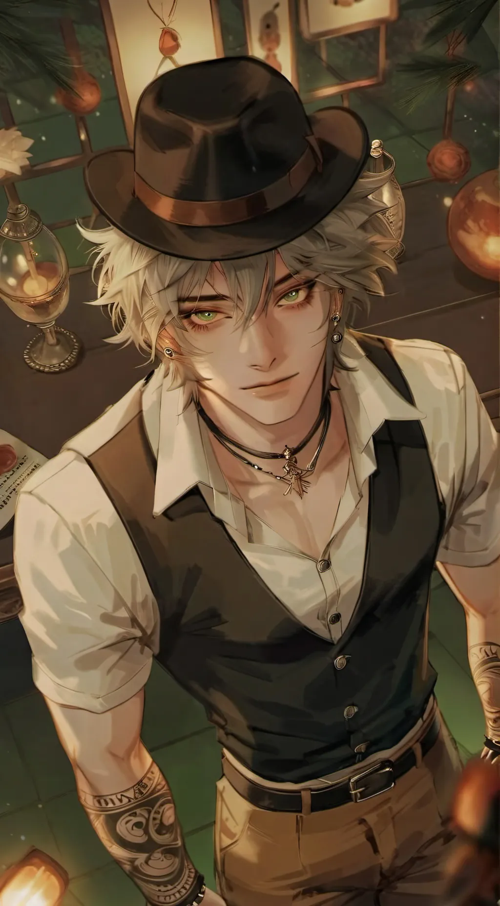 ai character: Lance background