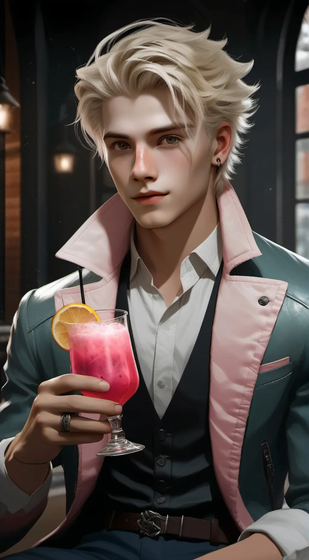 ai character: Enrico background