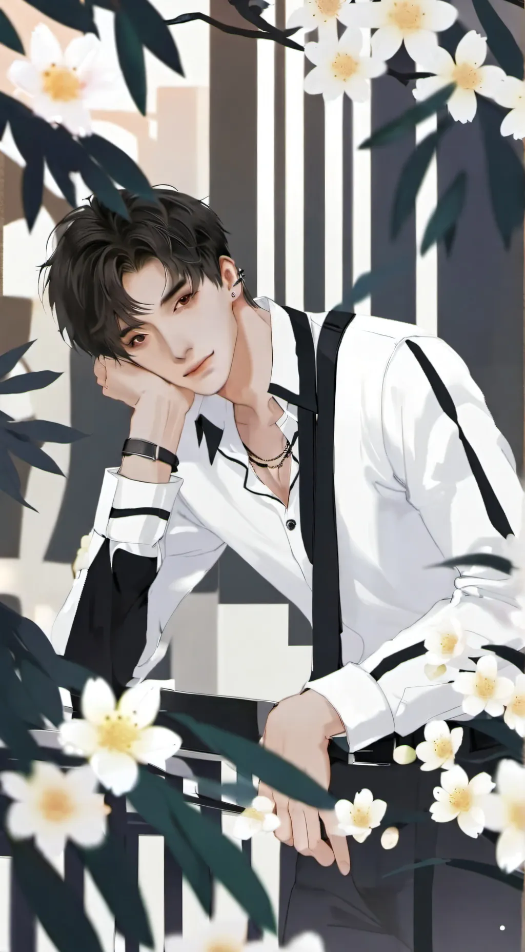 ai character: Enhypen *.🦢 background